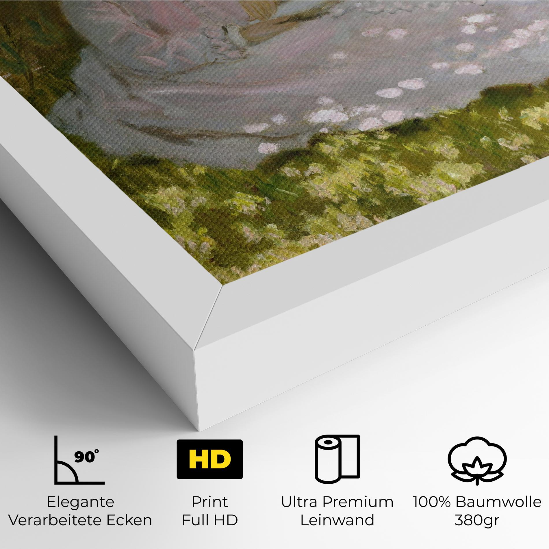 Leinwandbild Springtime mockup 4