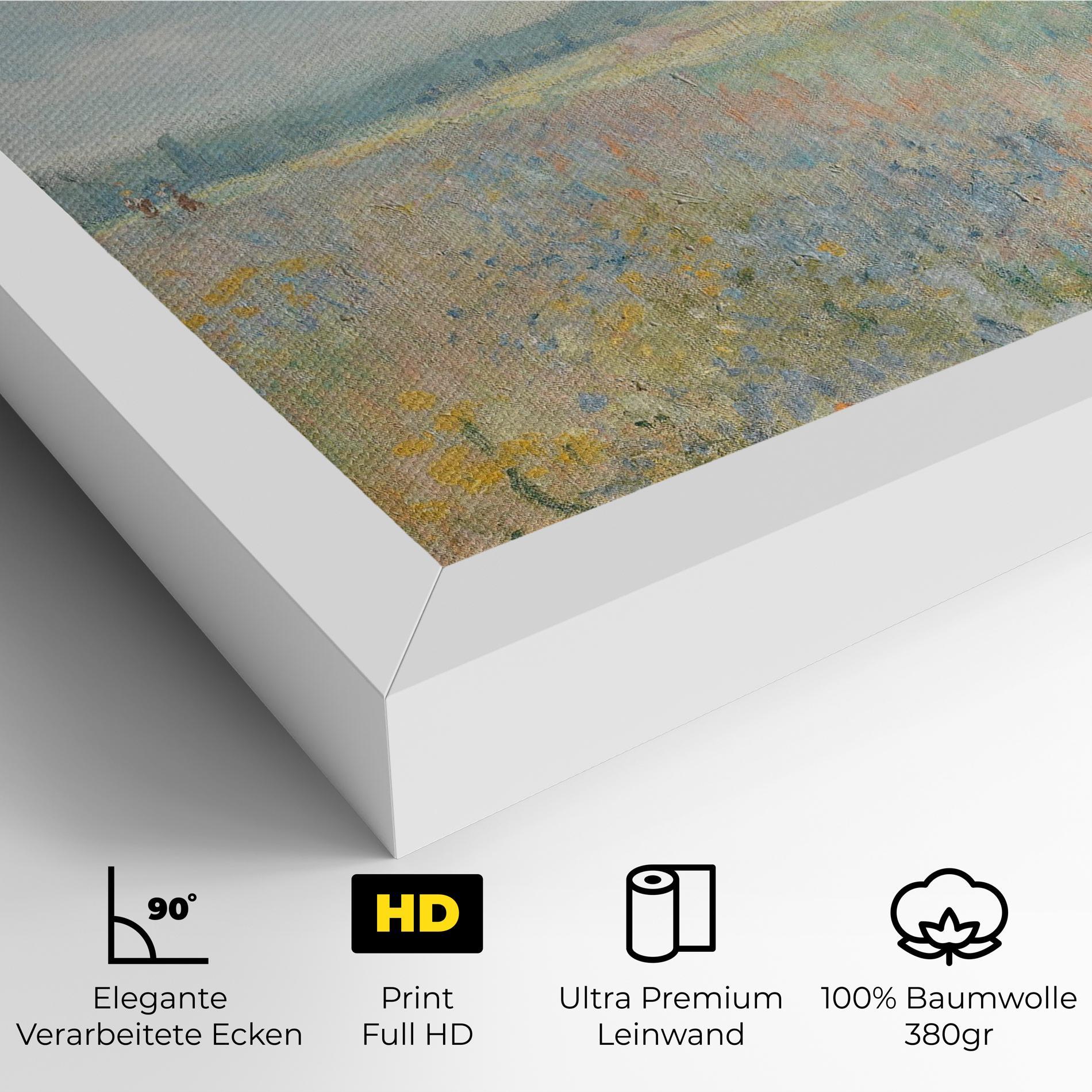 Leinwandbild Vintage Artwork mockup 4