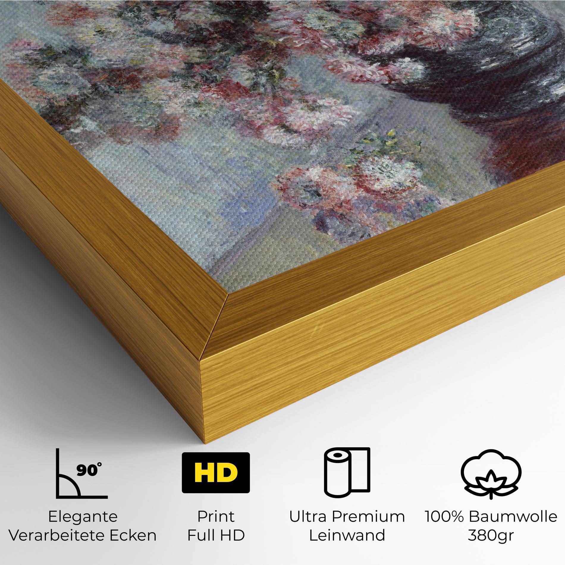 Leinwandbild Chrysanthemums mockup 4