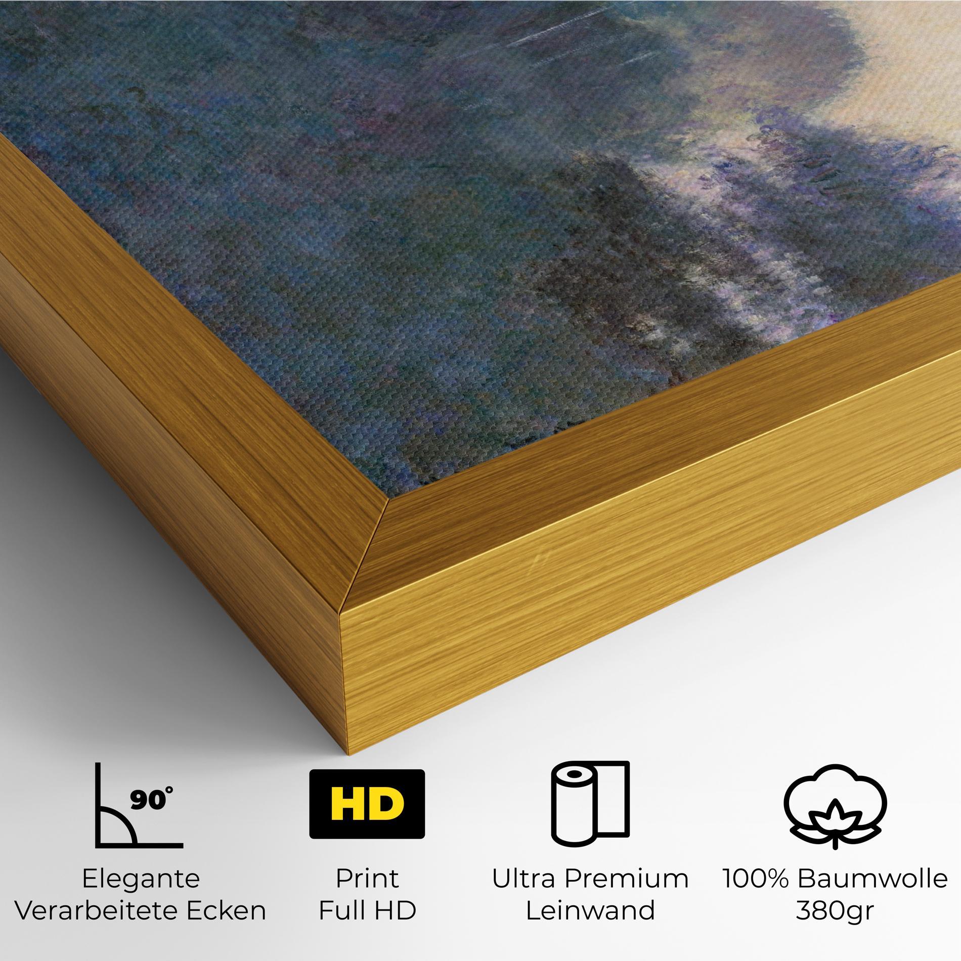 Leinwandbild Near Giverny mockup 4