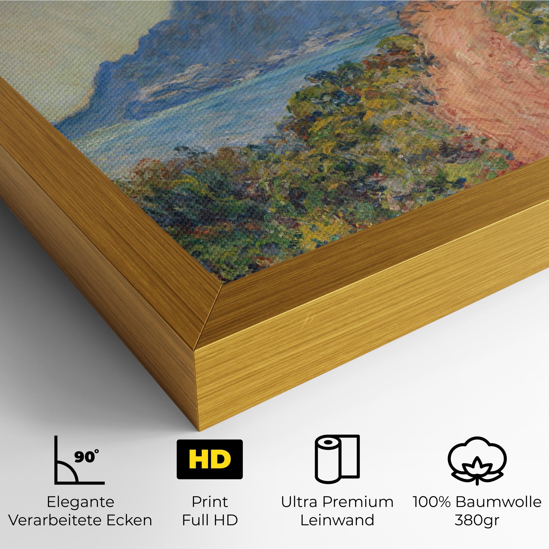Leinwandbild Near Monaco mockup 4