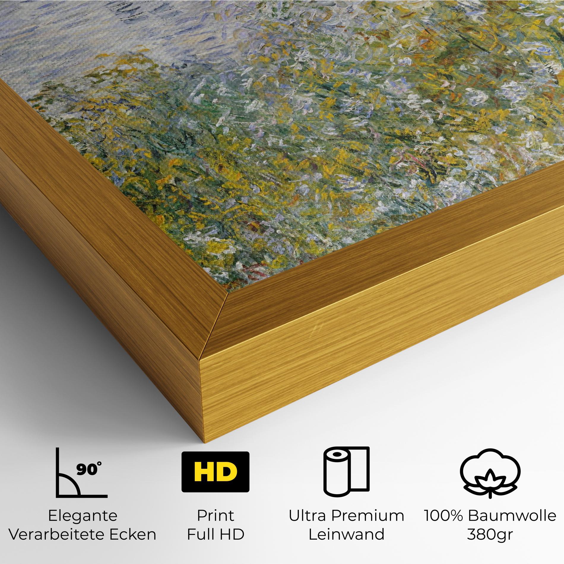 Leinwandbild Near Vetheuil mockup 4