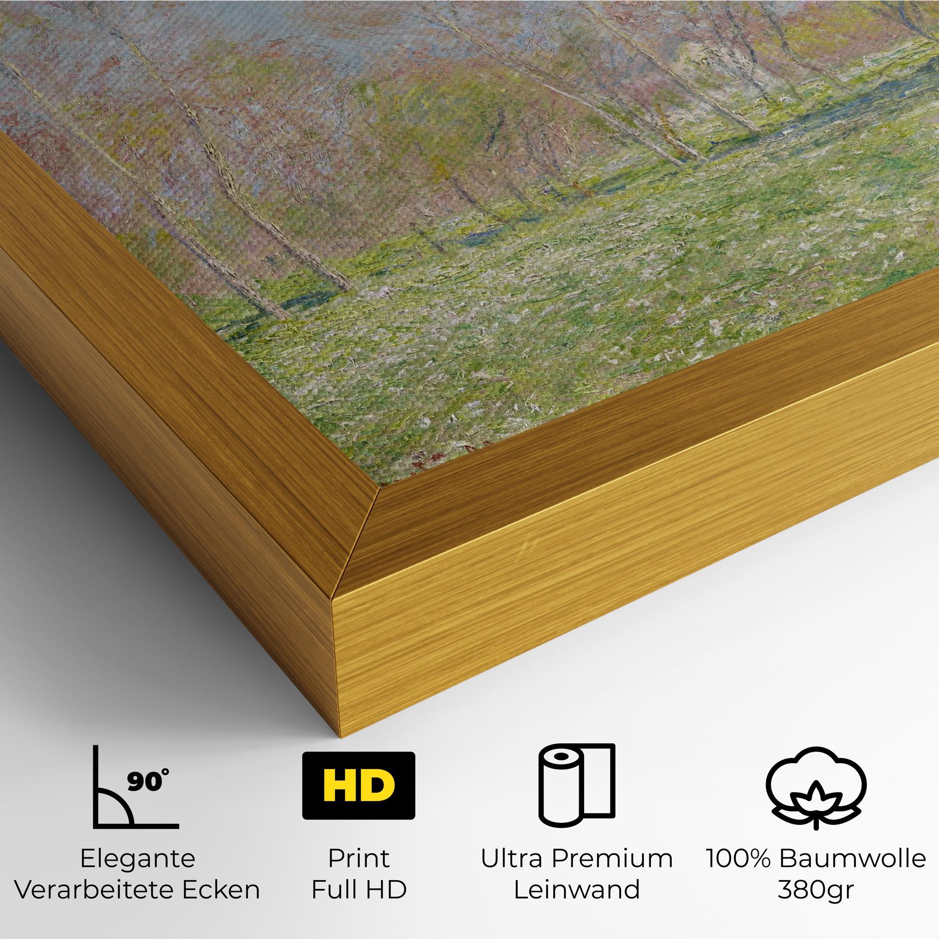 Leinwandbild Spring In Giverny mockup 4