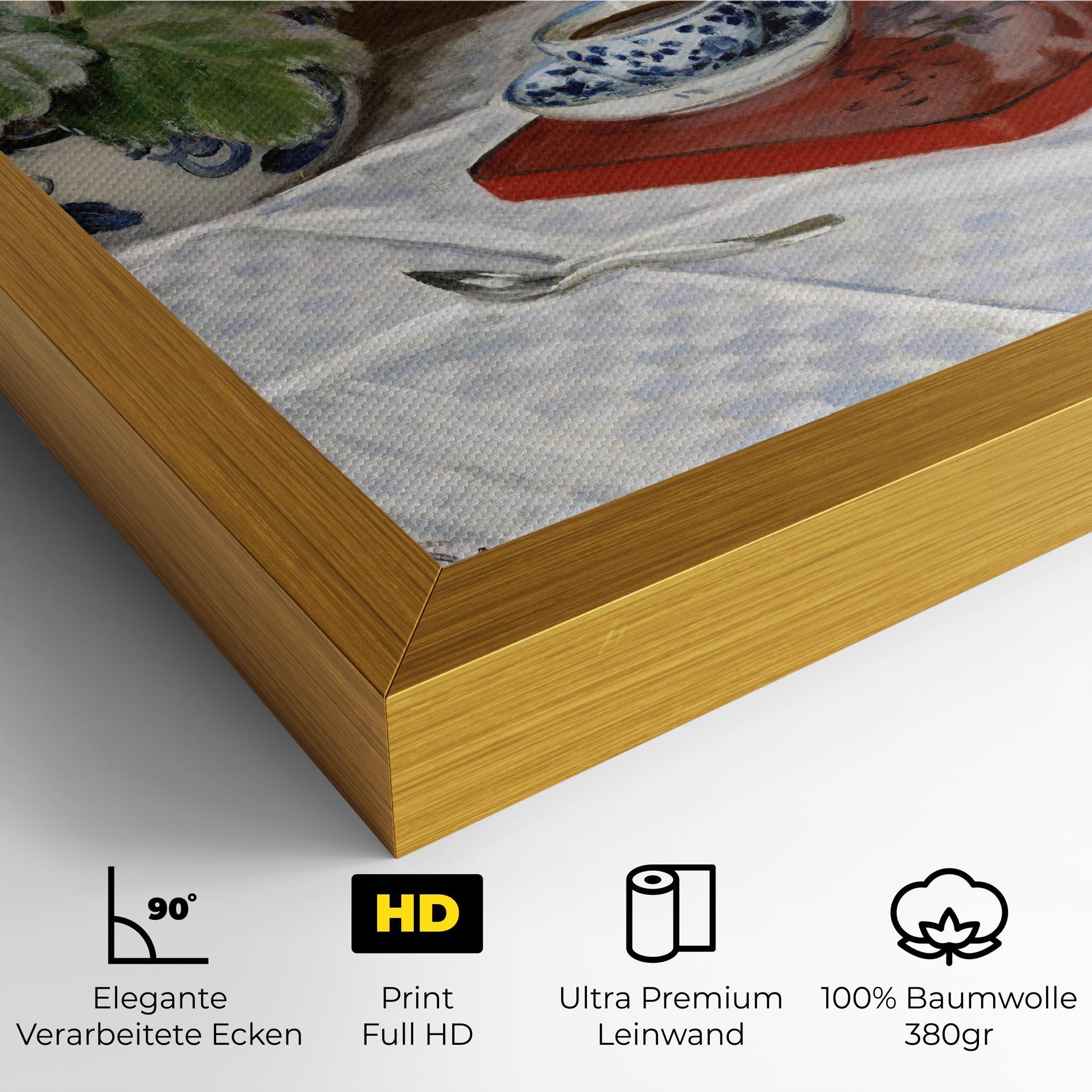 Leinwandbild Tea Service mockup 4