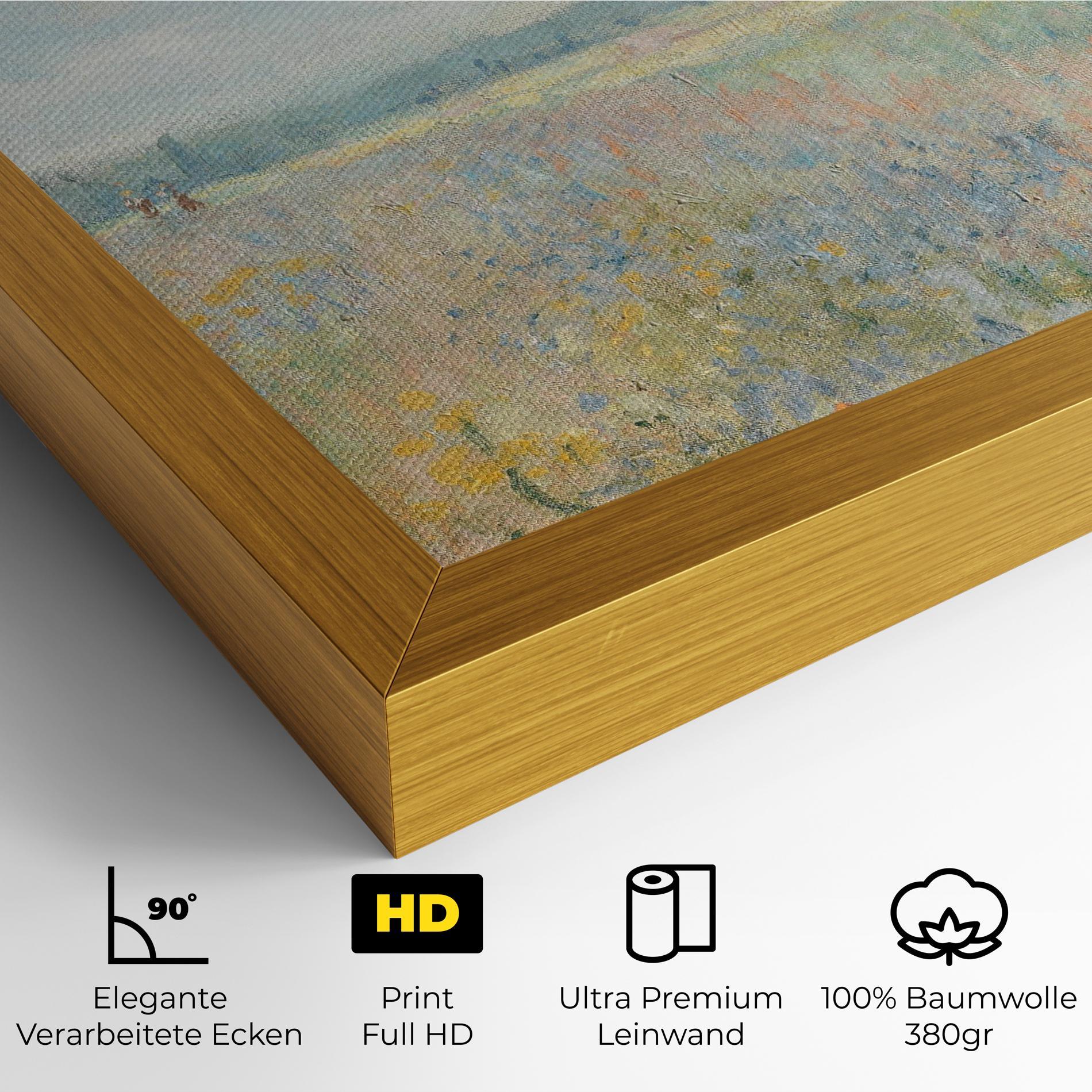 Leinwandbild Vintage Artwork mockup 4