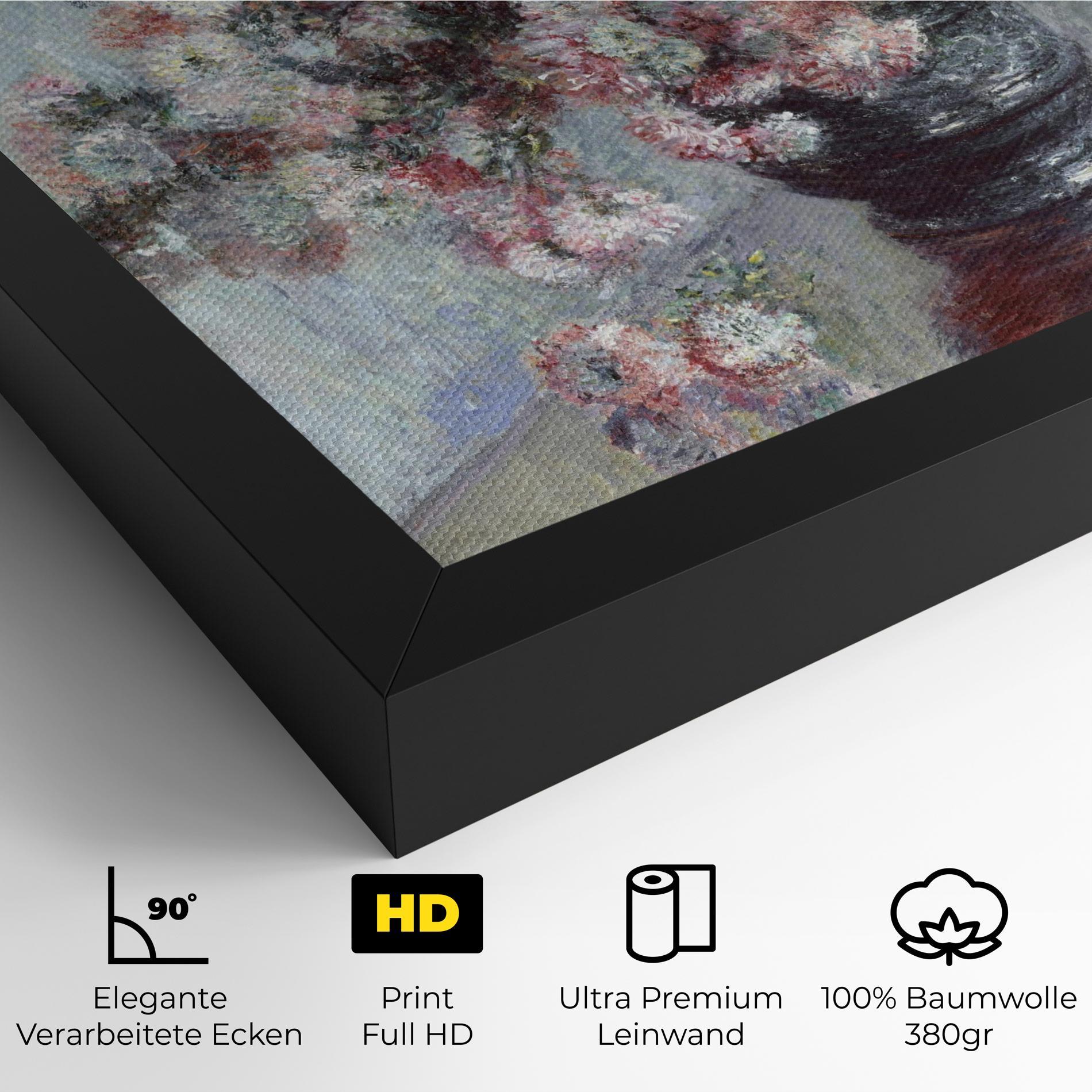 Leinwandbild Chrysanthemums mockup 4