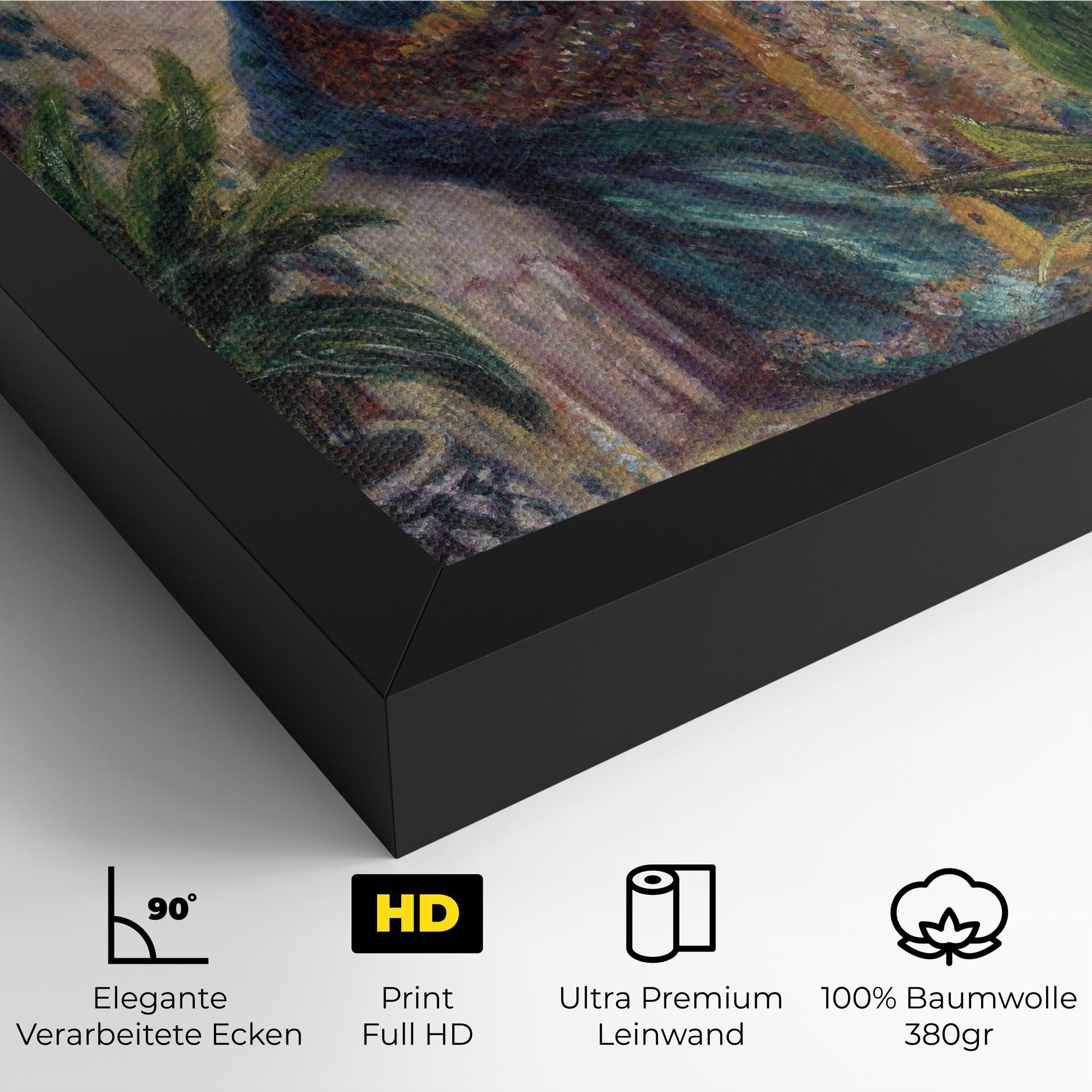 Leinwandbild Monet Embroidering mockup 4