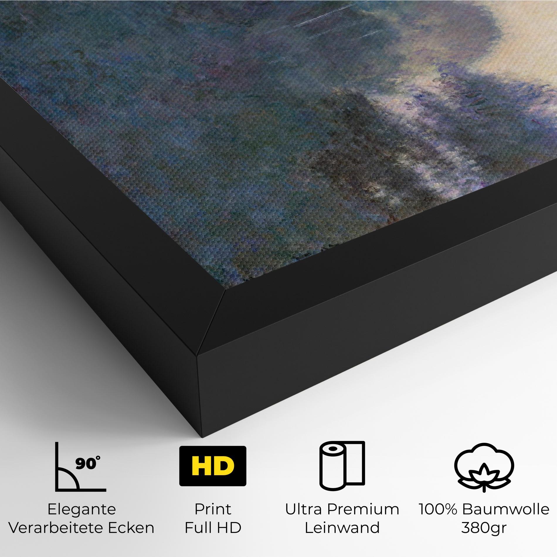 Leinwandbild Near Giverny mockup 4