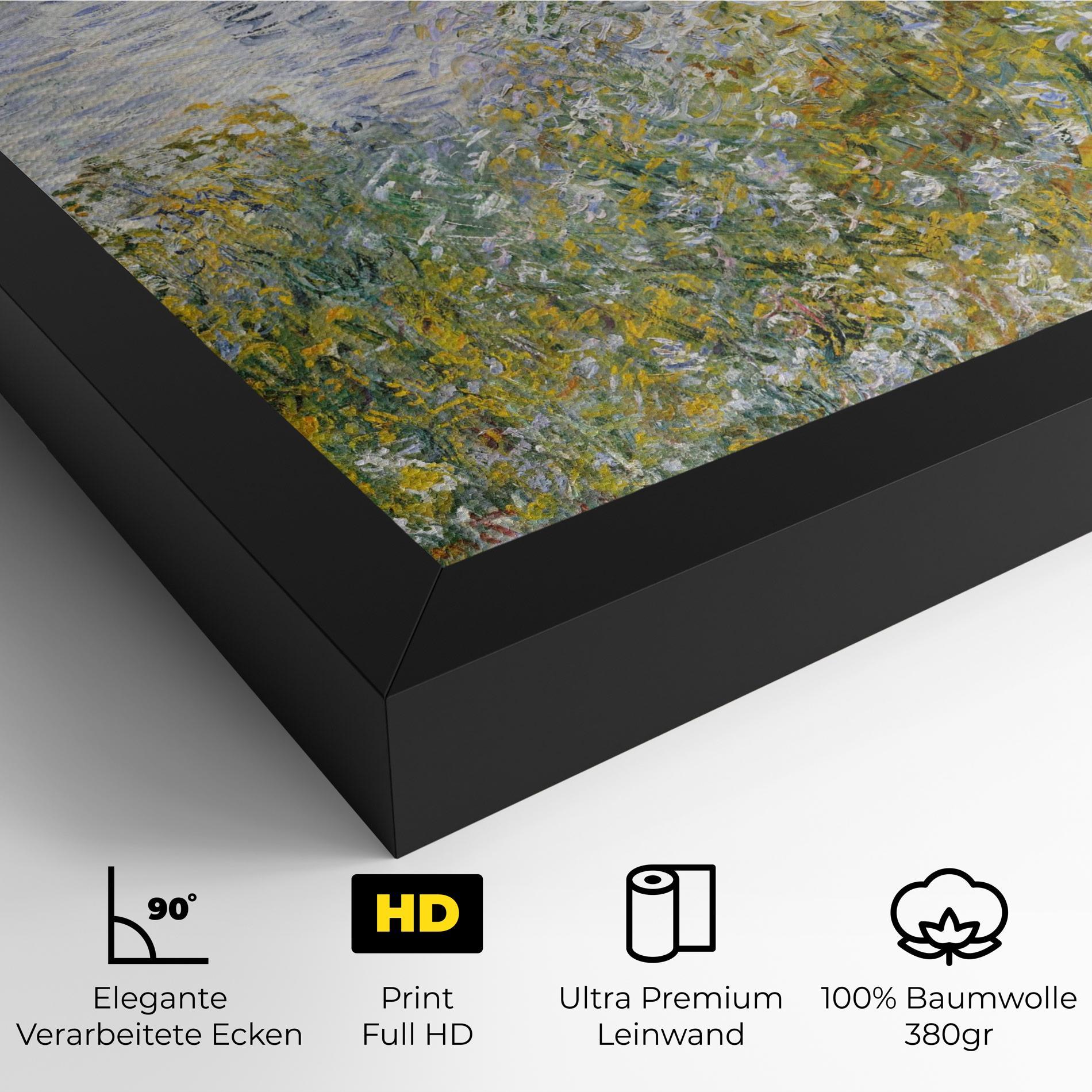 Leinwandbild Near Vetheuil mockup 4