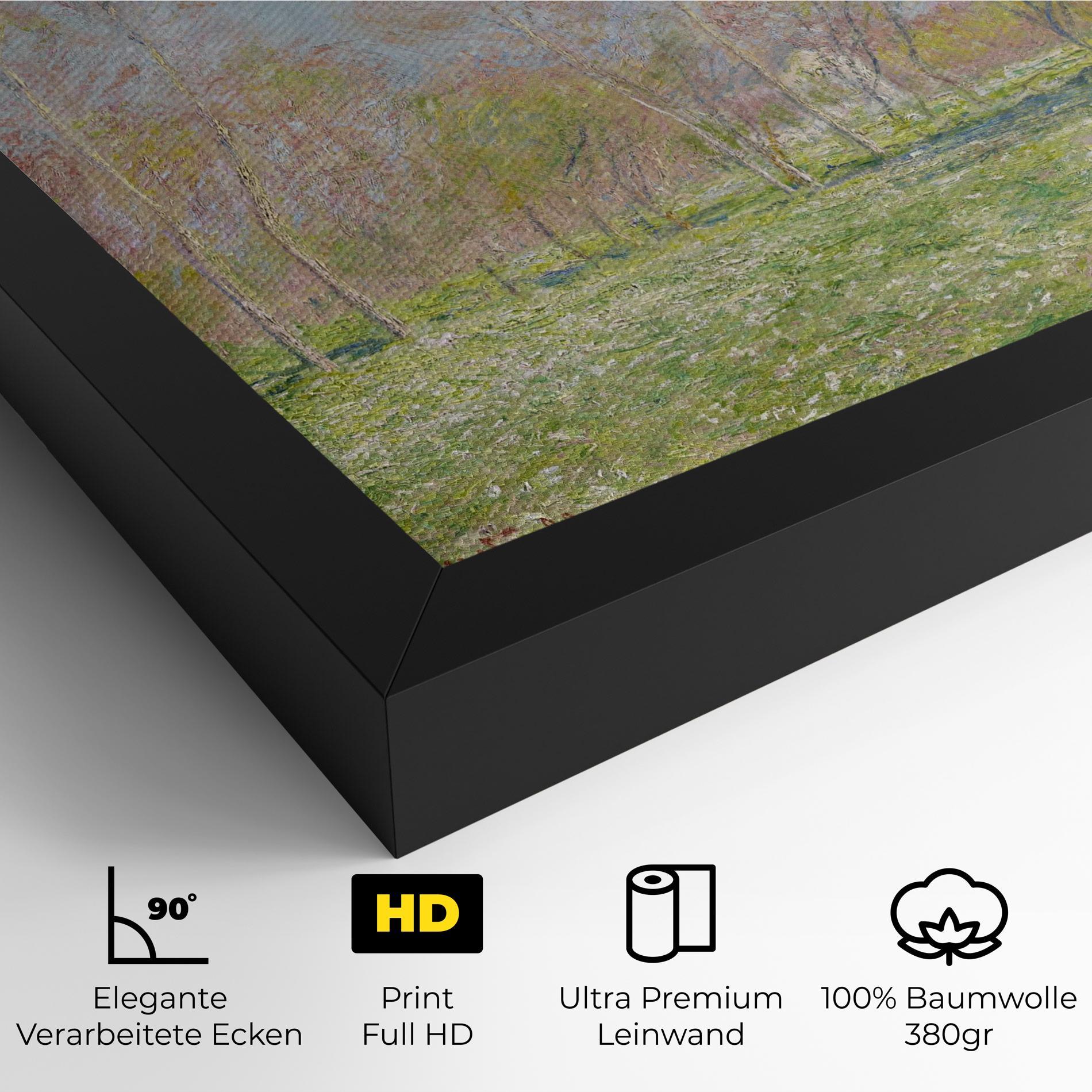 Leinwandbild Spring In Giverny mockup 4