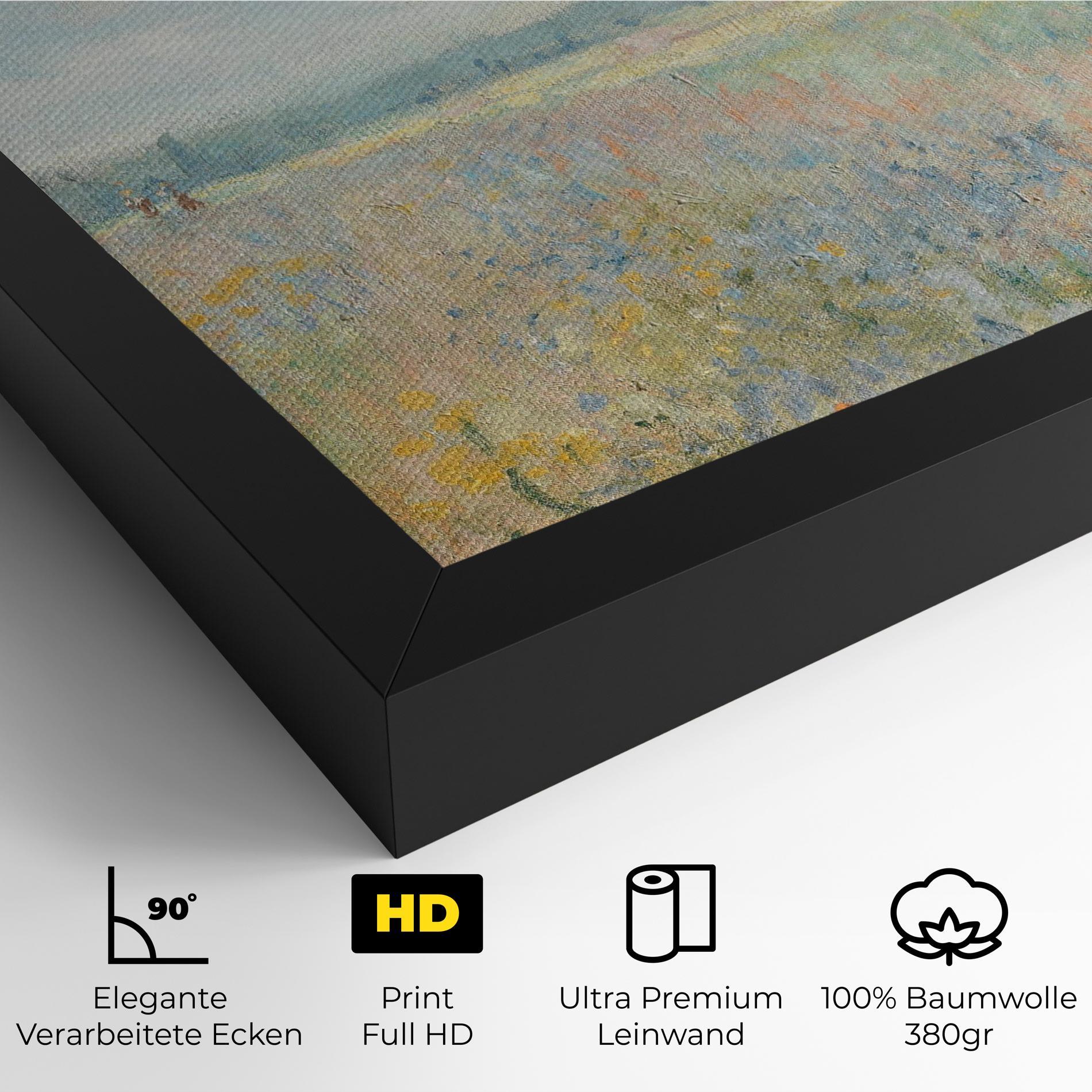 Leinwandbild Vintage Artwork mockup 4