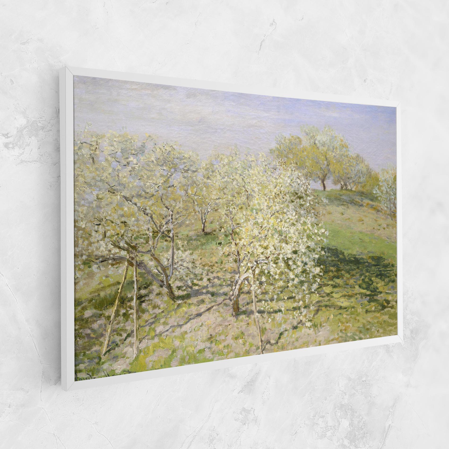 Leinwandbild Fruit Trees In Bloom mockup 1