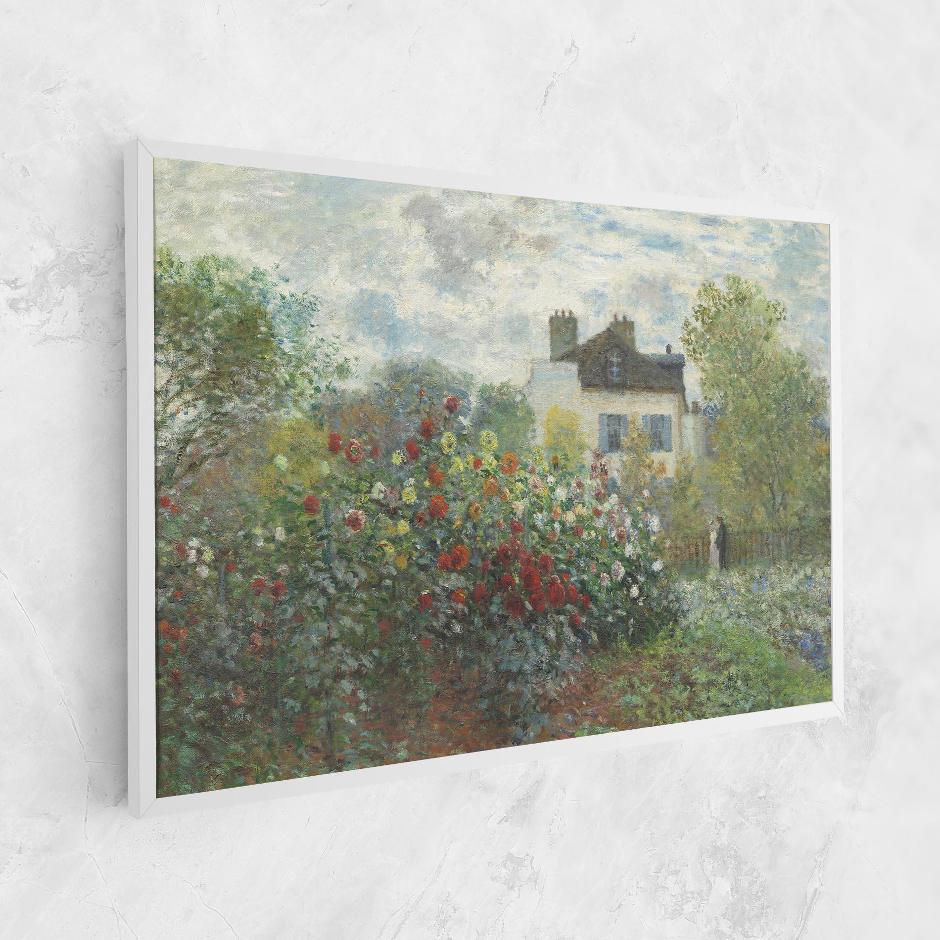 Leinwandbild Garden In Argenteuilt mockup 1