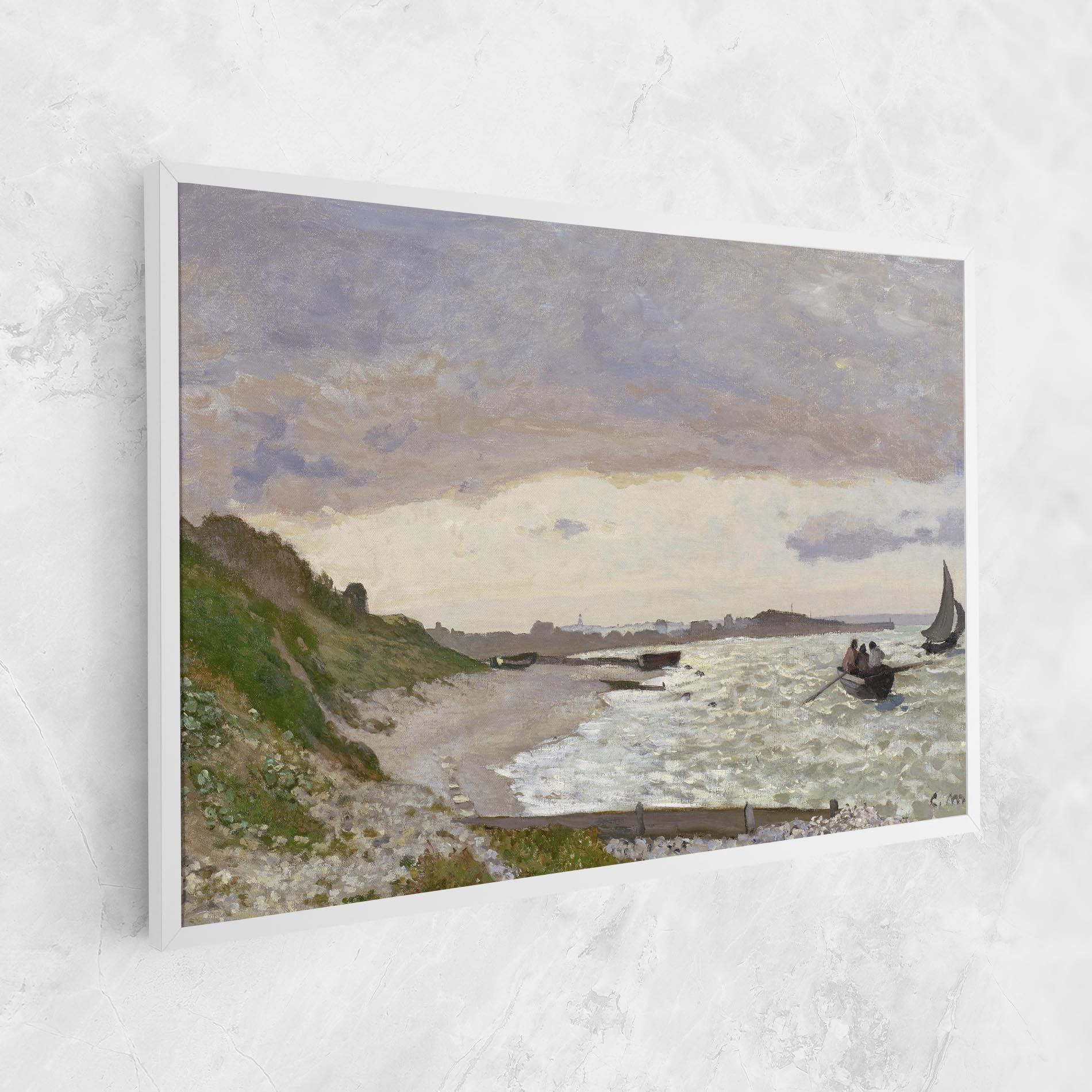 Seashore At Sainte Adresse mockup 1