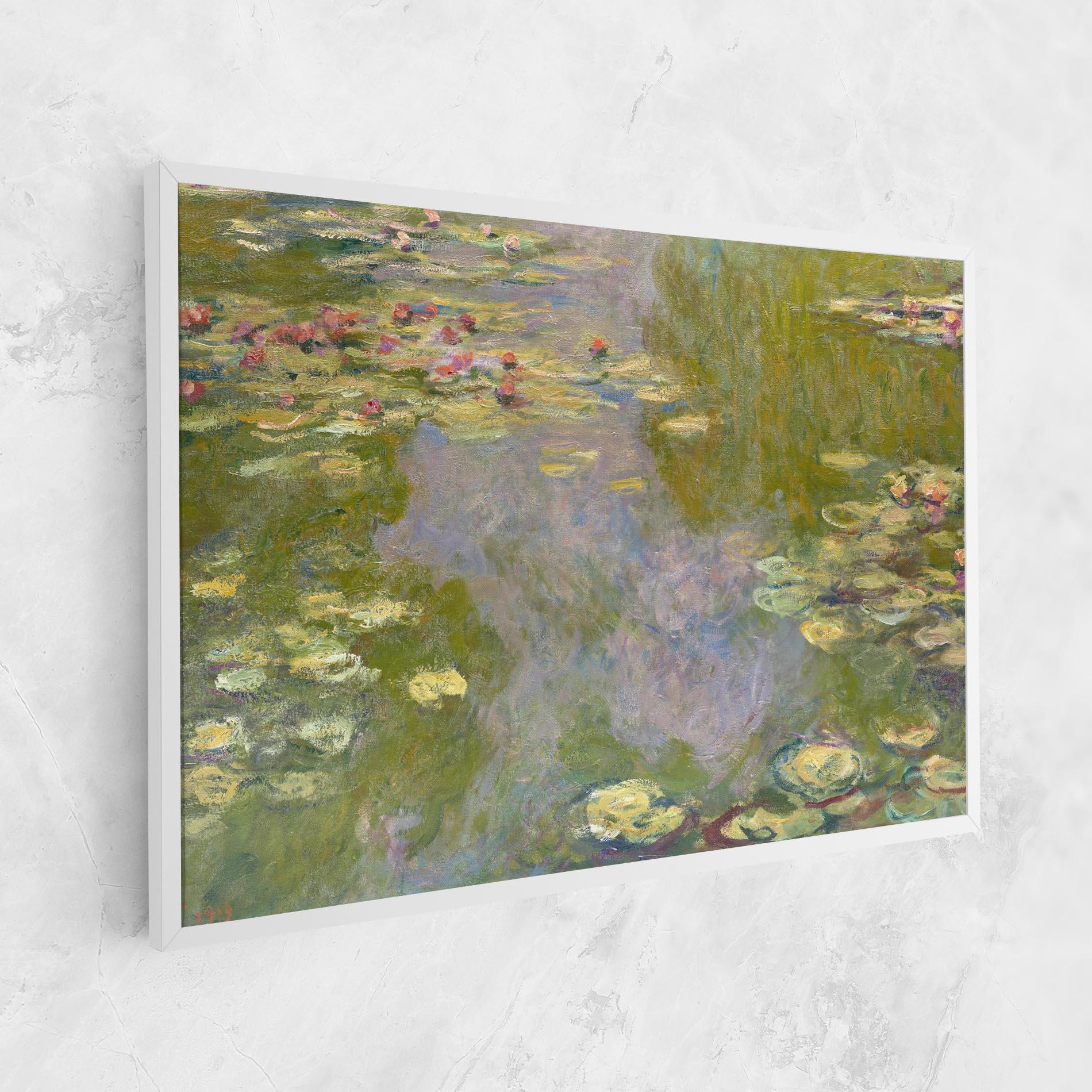 Leinwandbild Water Lilies Monet mockup 1