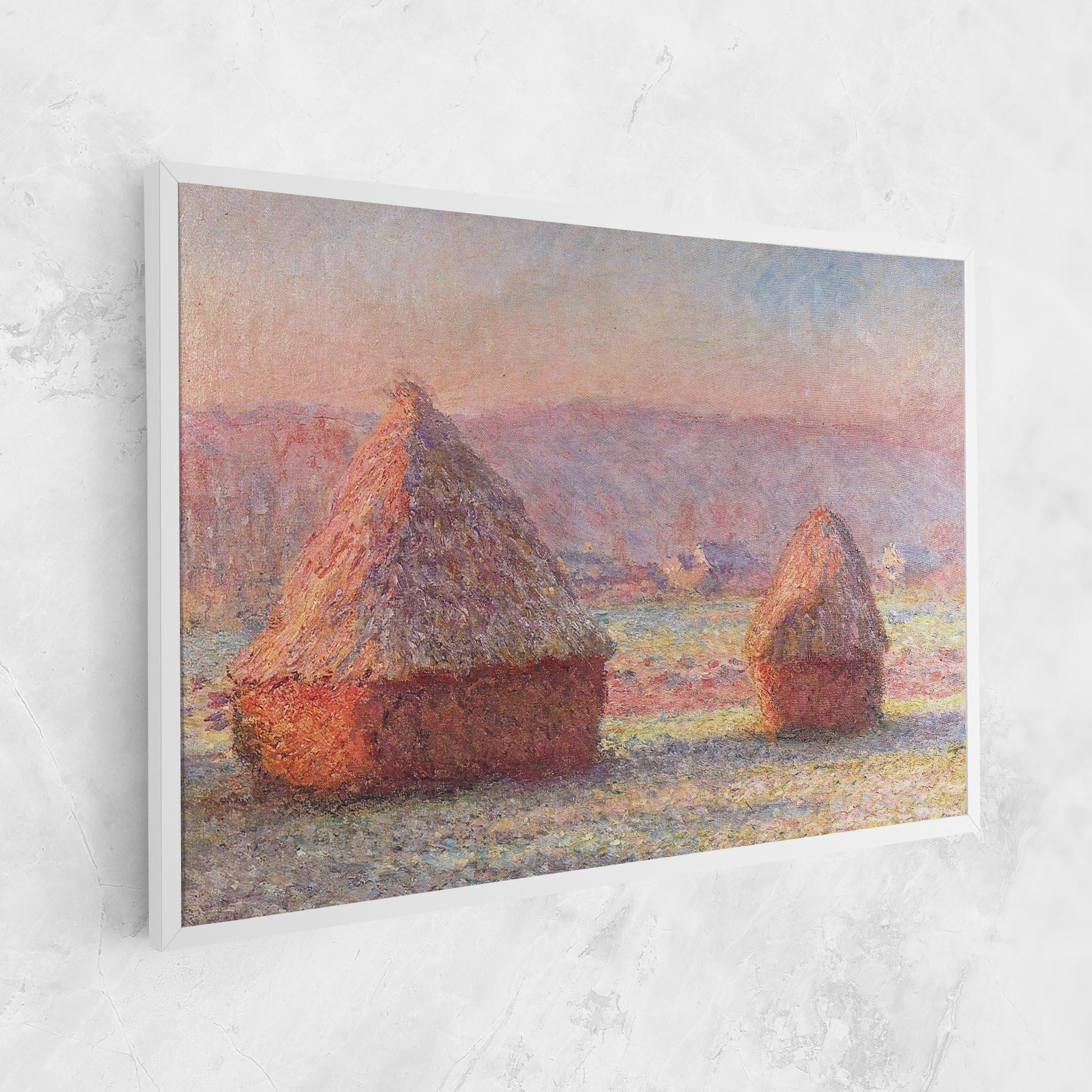 Leinwandbild White Frost mockup 1