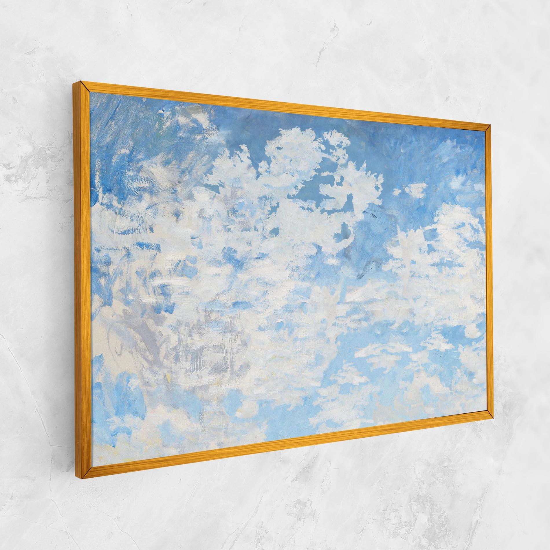 Leinwandbild Clouds Monet mockup 1