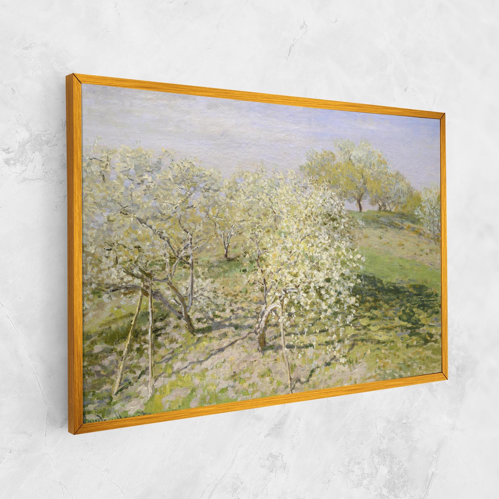 Leinwandbild Fruit Trees In Bloom mockup 1