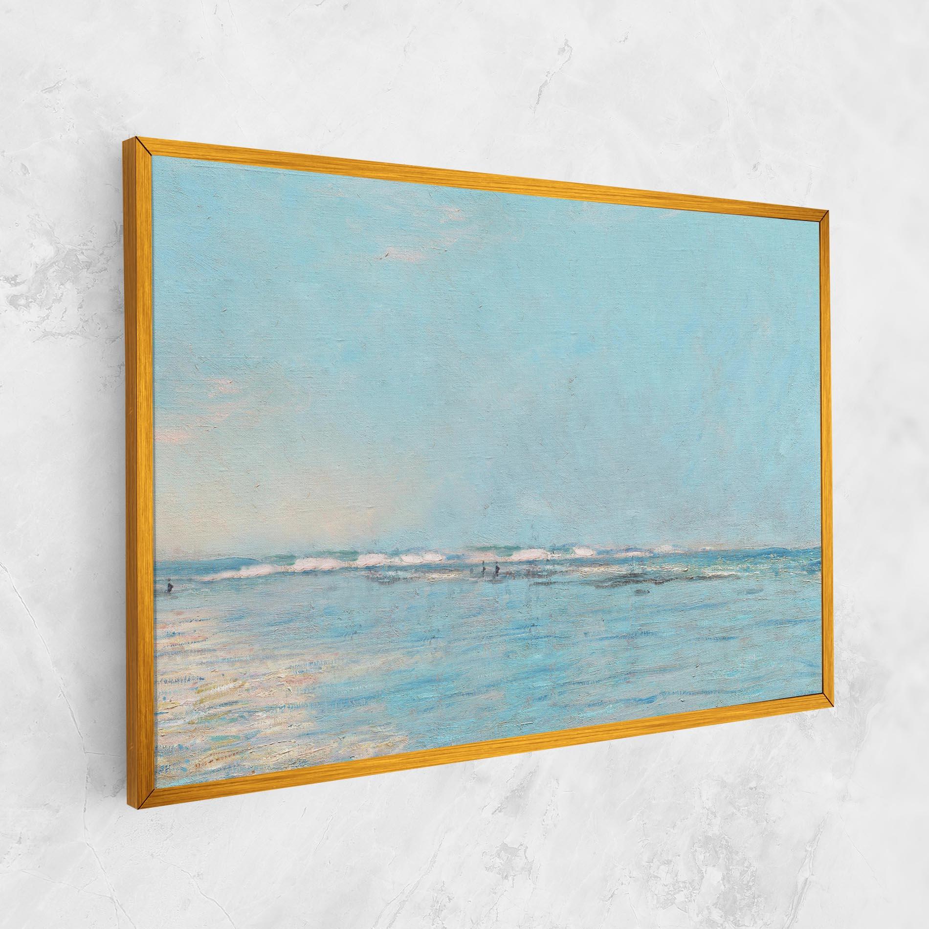 Leinwandbild Monet's Beach mockup 1