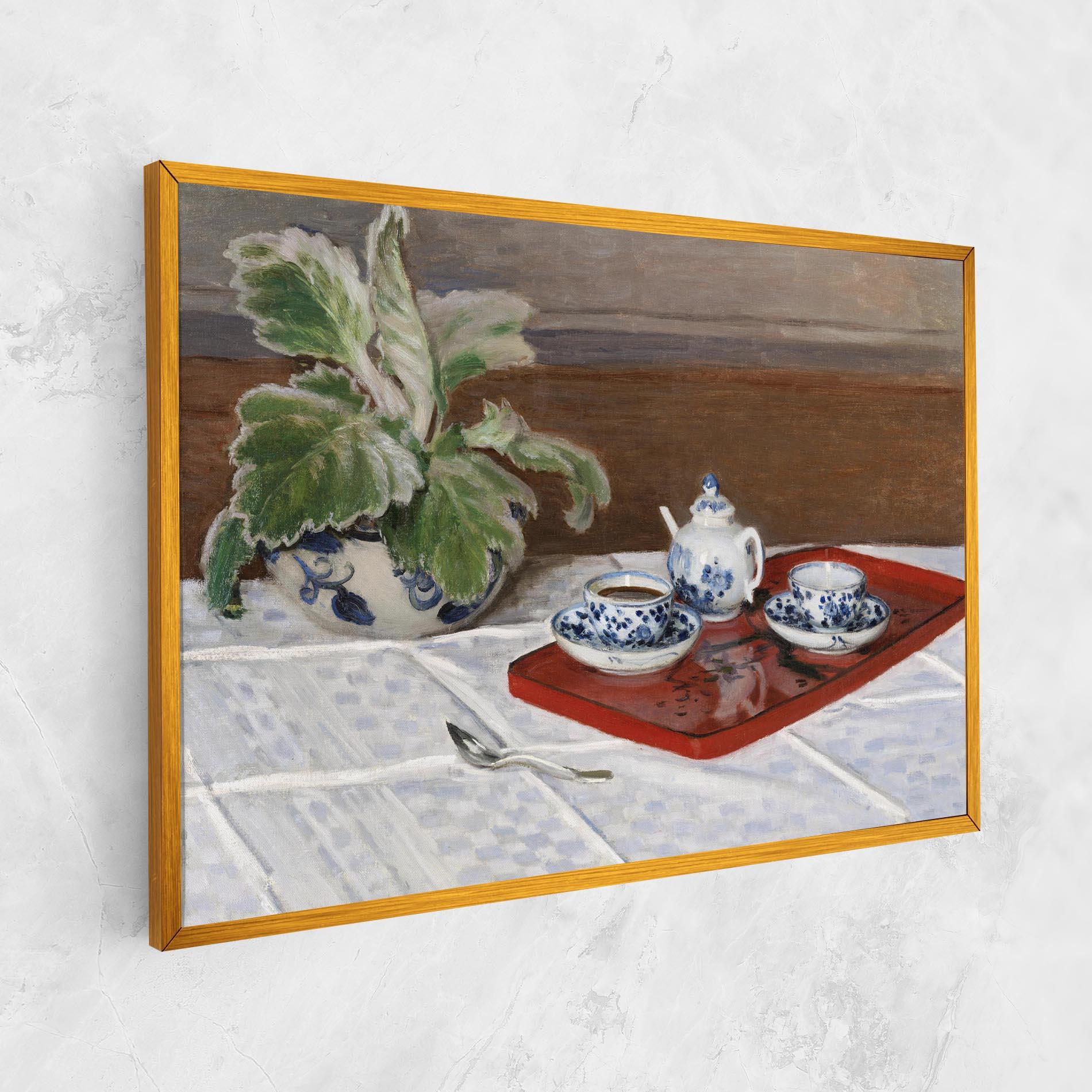 Leinwandbild Tea Service mockup 1