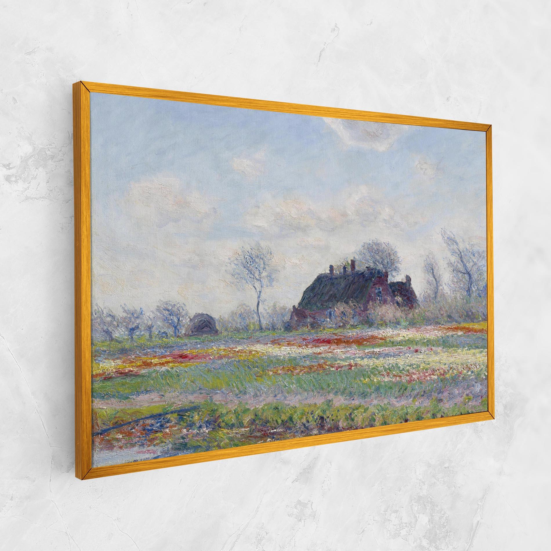 Leinwandbild Tulip Fields At Sassenheim mockup 1