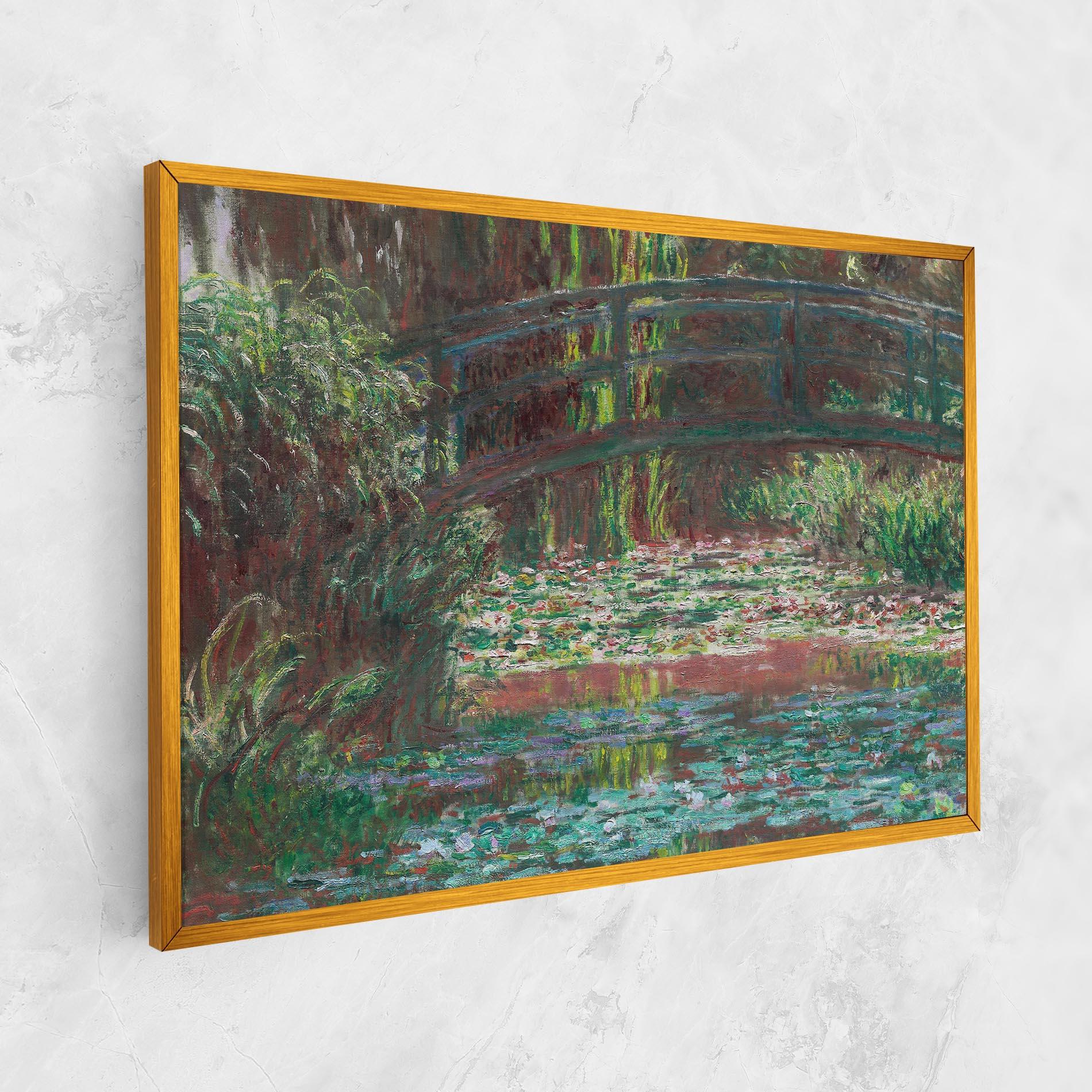 Leinwandbild Water Lily Pond mockup 1