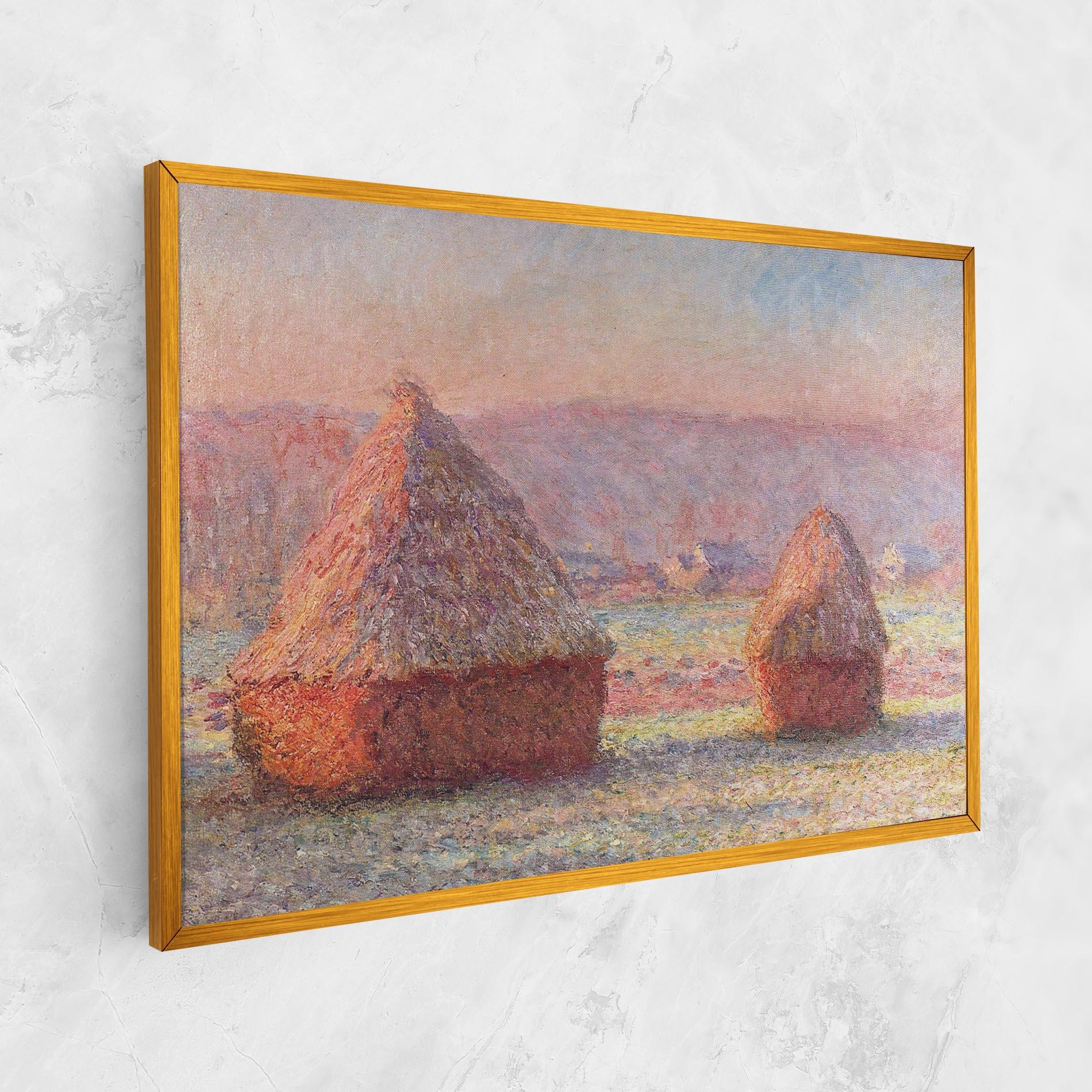 Leinwandbild White Frost mockup 1