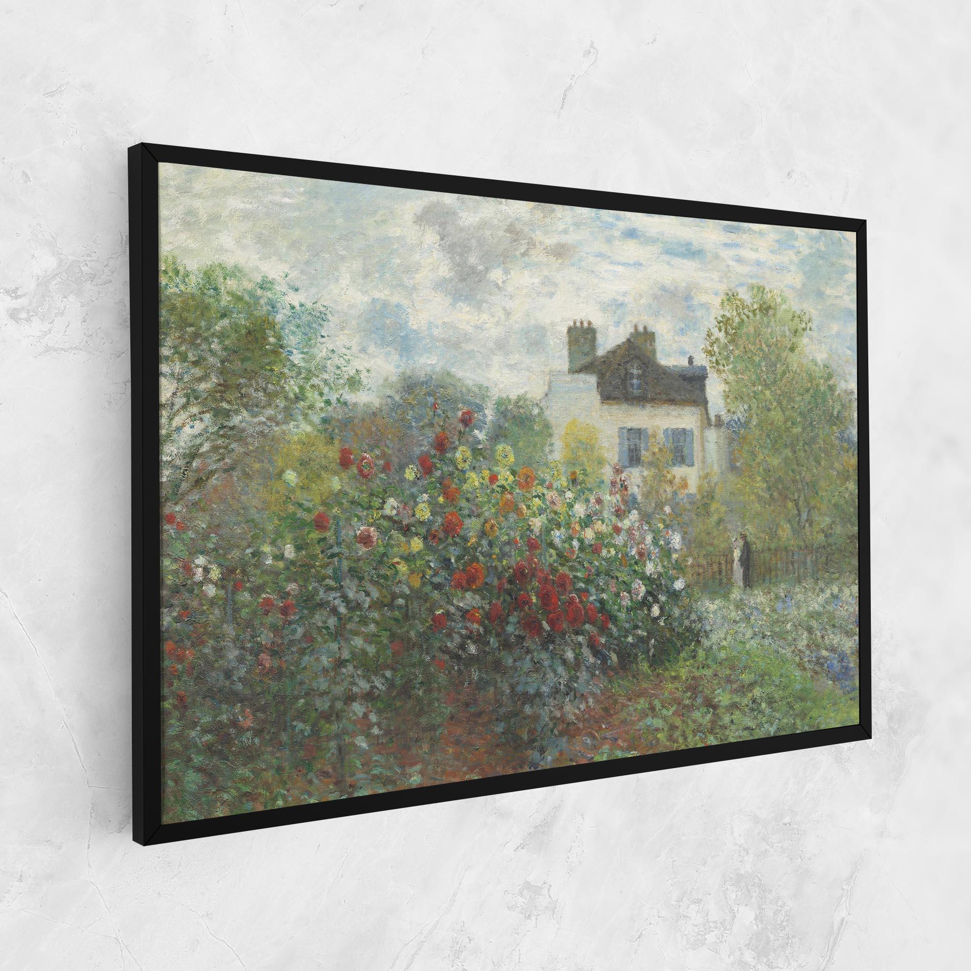 Leinwandbild Garden In Argenteuilt mockup 1