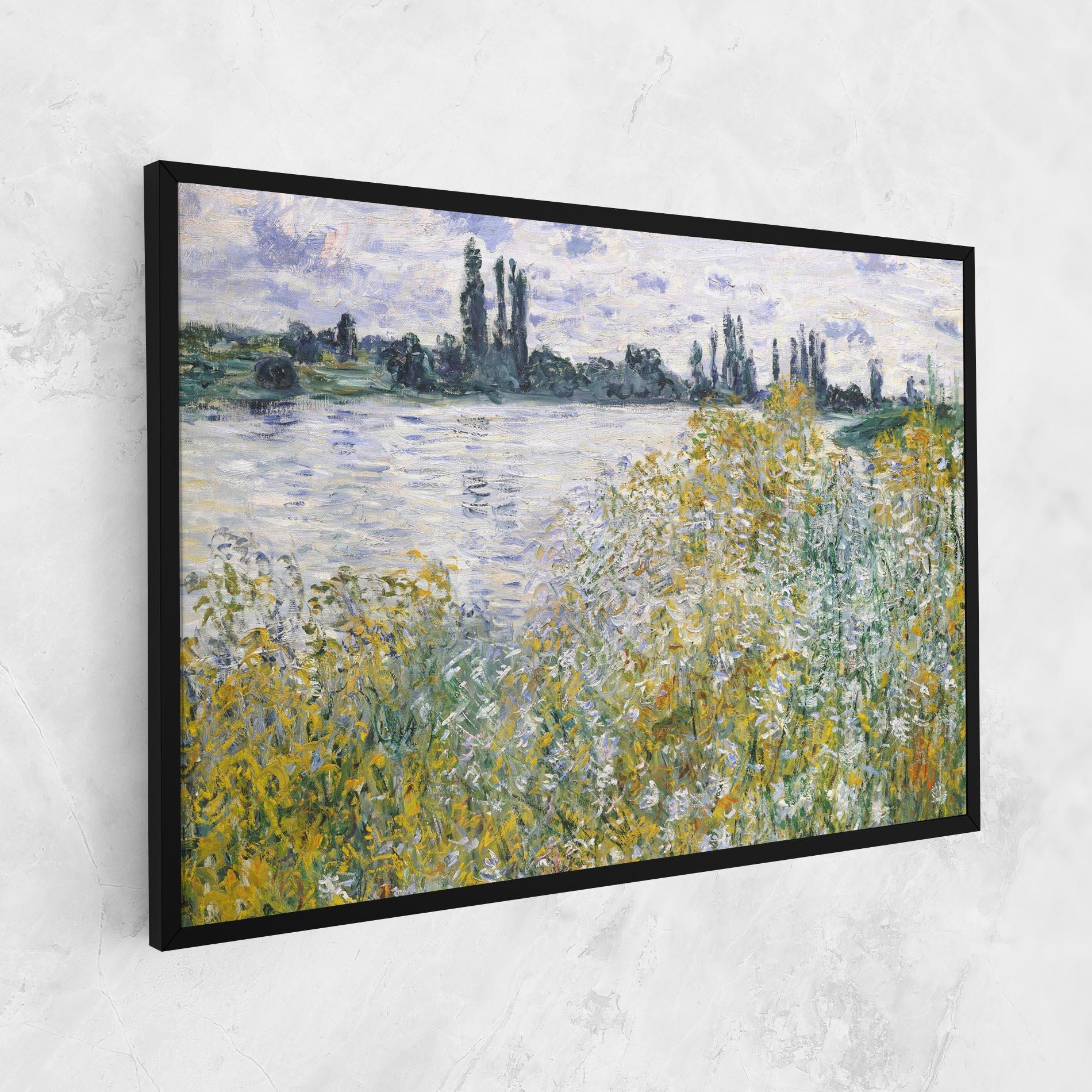 Leinwandbild Near Vetheuil mockup 1