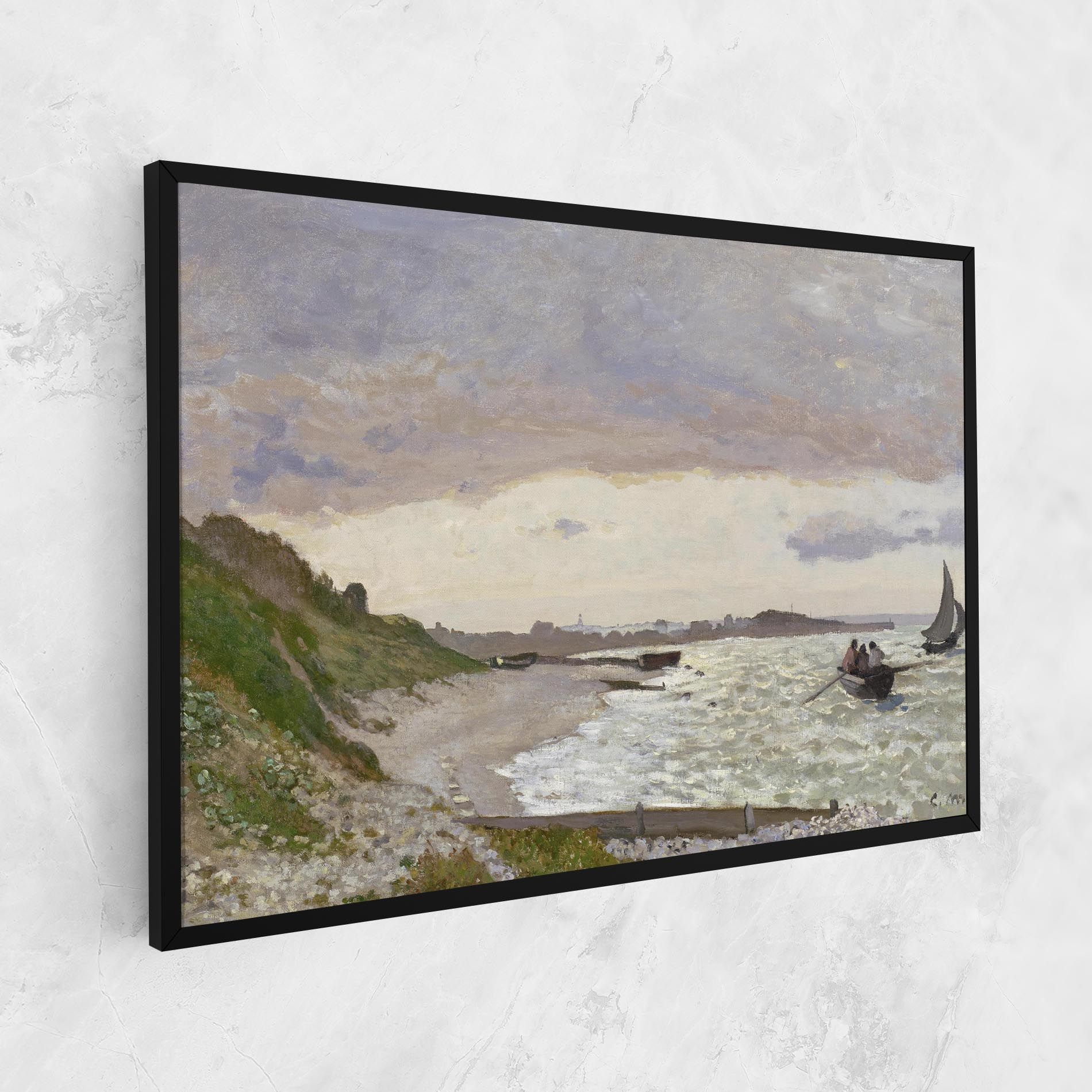 Seashore At Sainte Adresse mockup 1