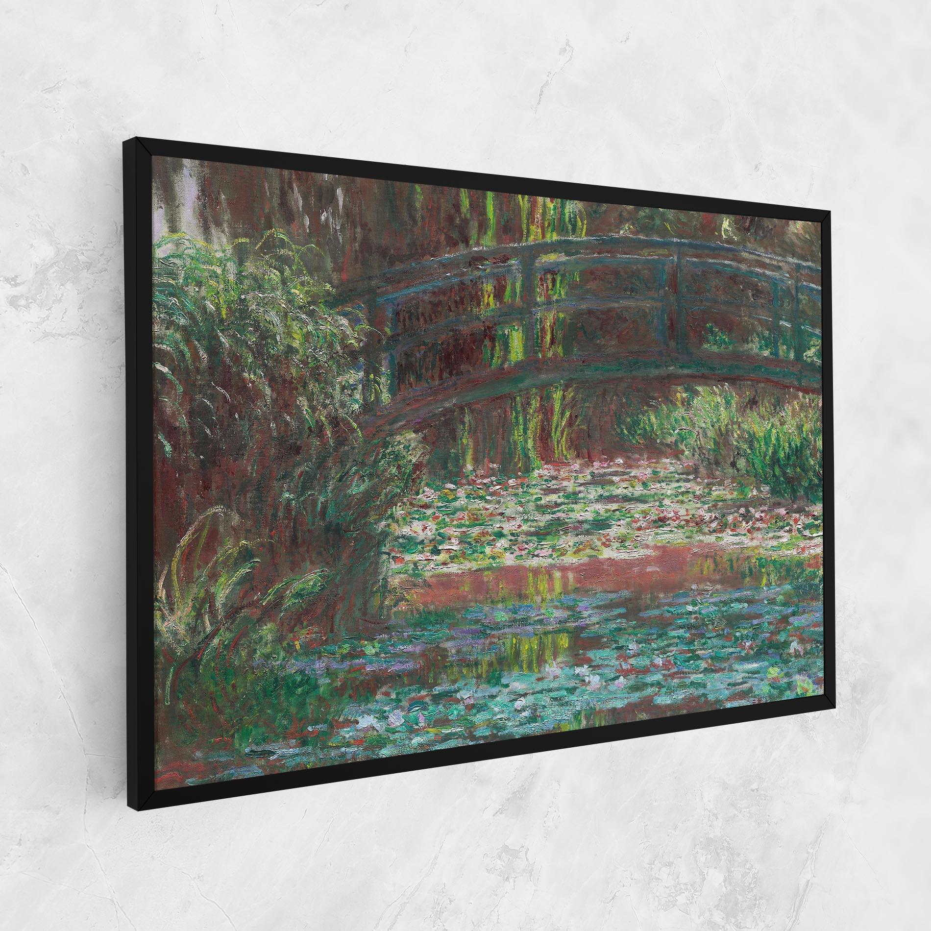 Leinwandbild Water Lily Pond mockup 1