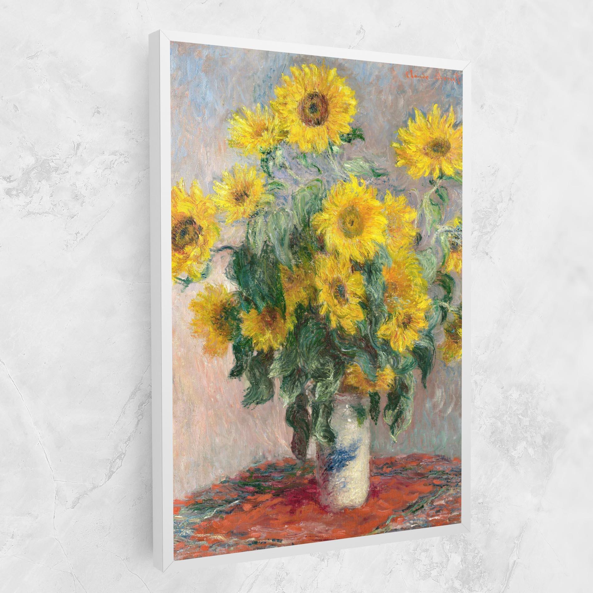 Leinwandbild Bouquet Of Sunflowers 1881 mockup 1