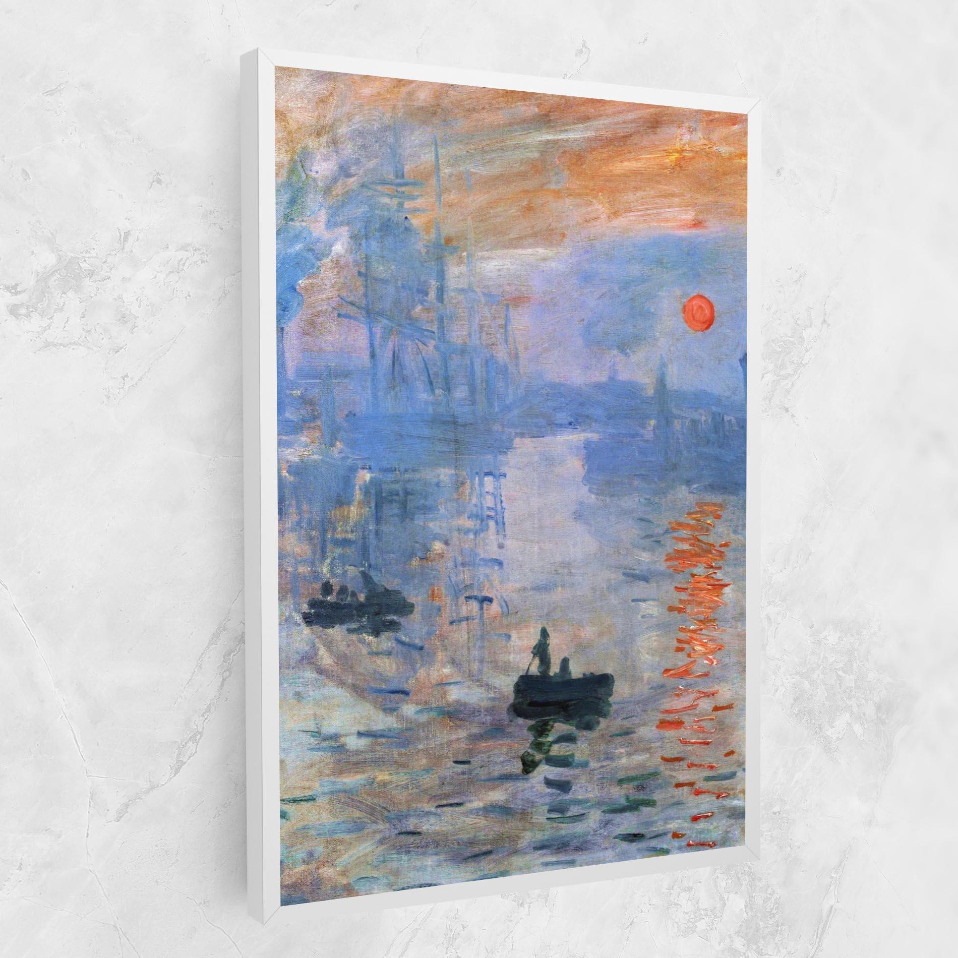 Leinwandbild Sunrise Painting mockup 1