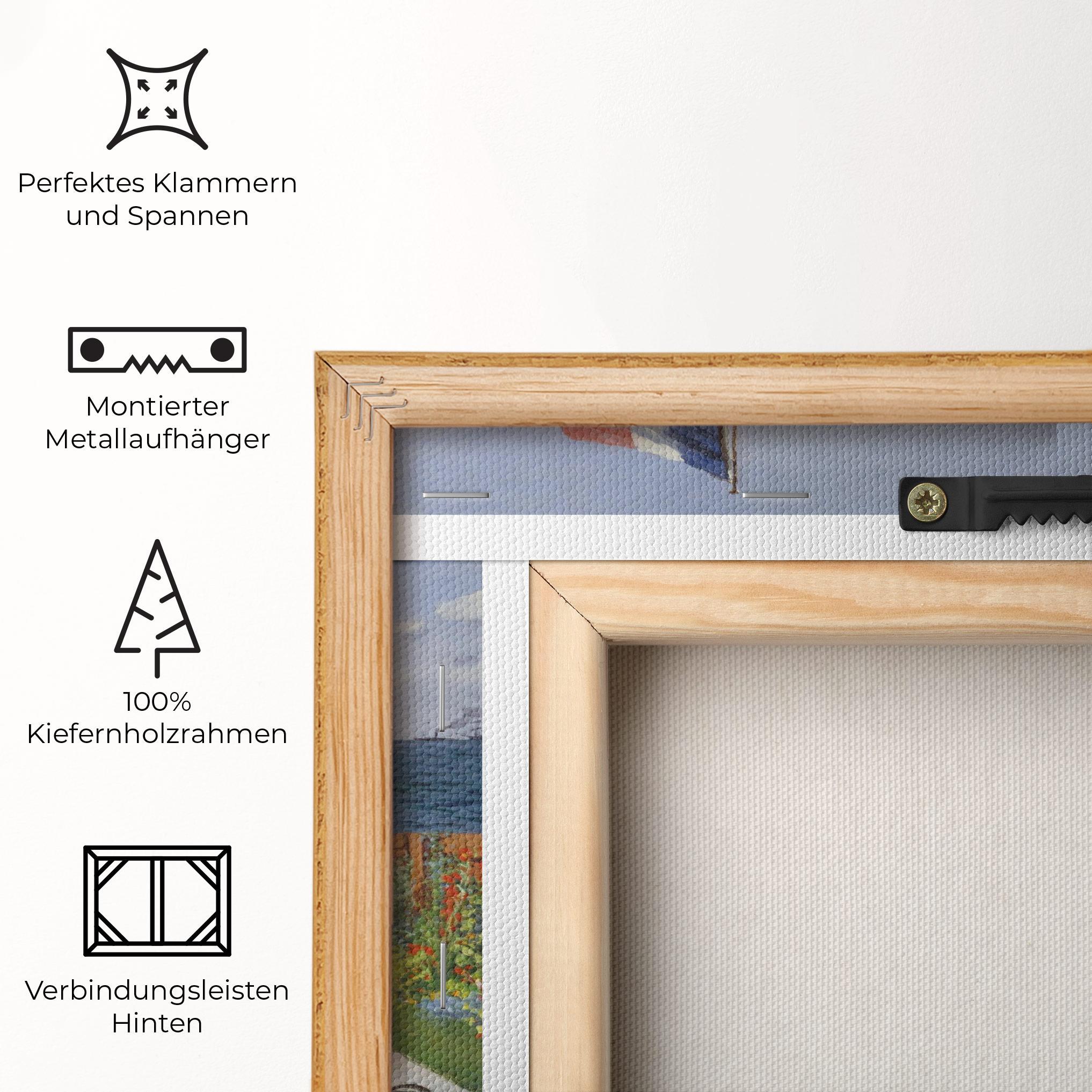 Leinwandbild Adresse mockup 5