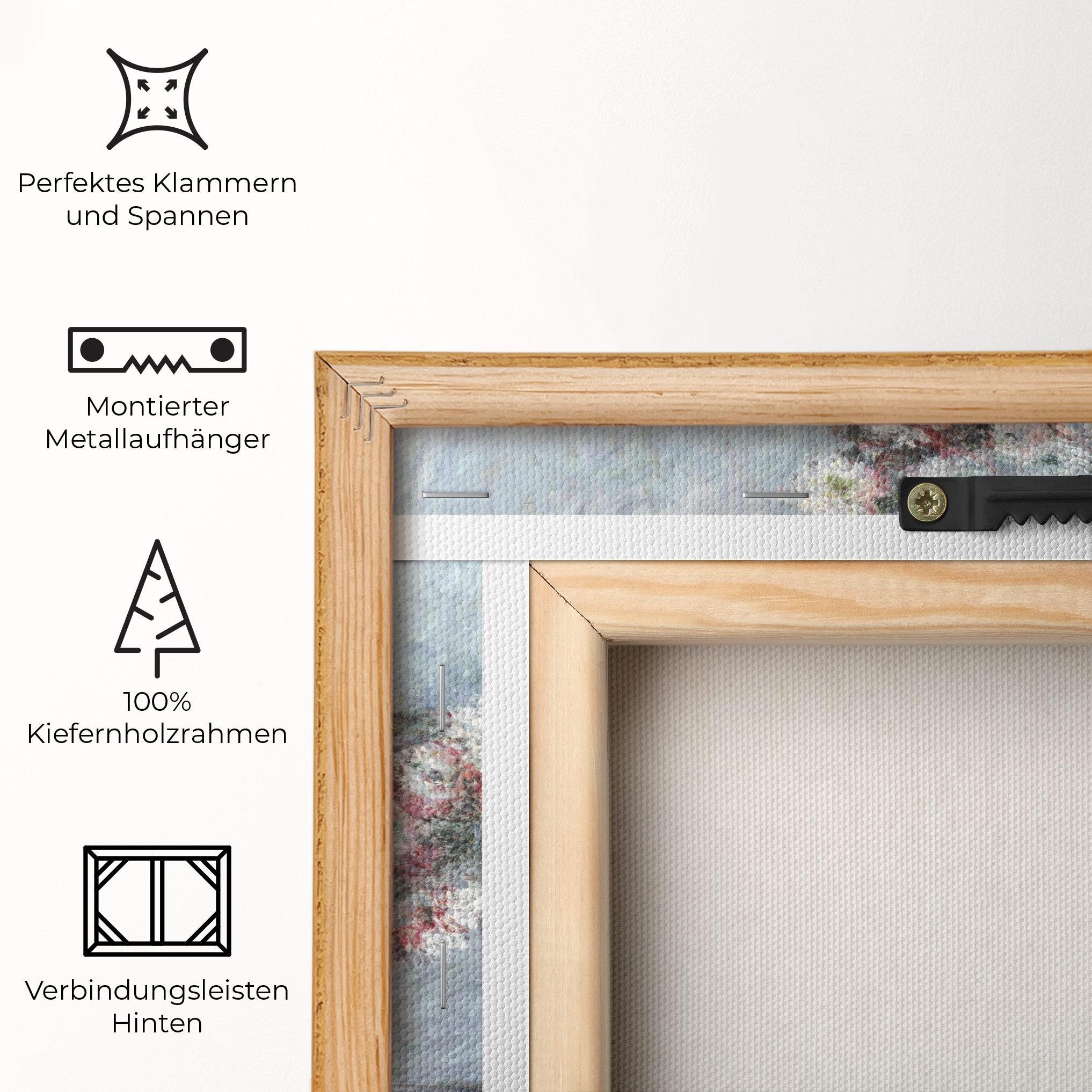 Leinwandbild Chrysanthemums mockup 5