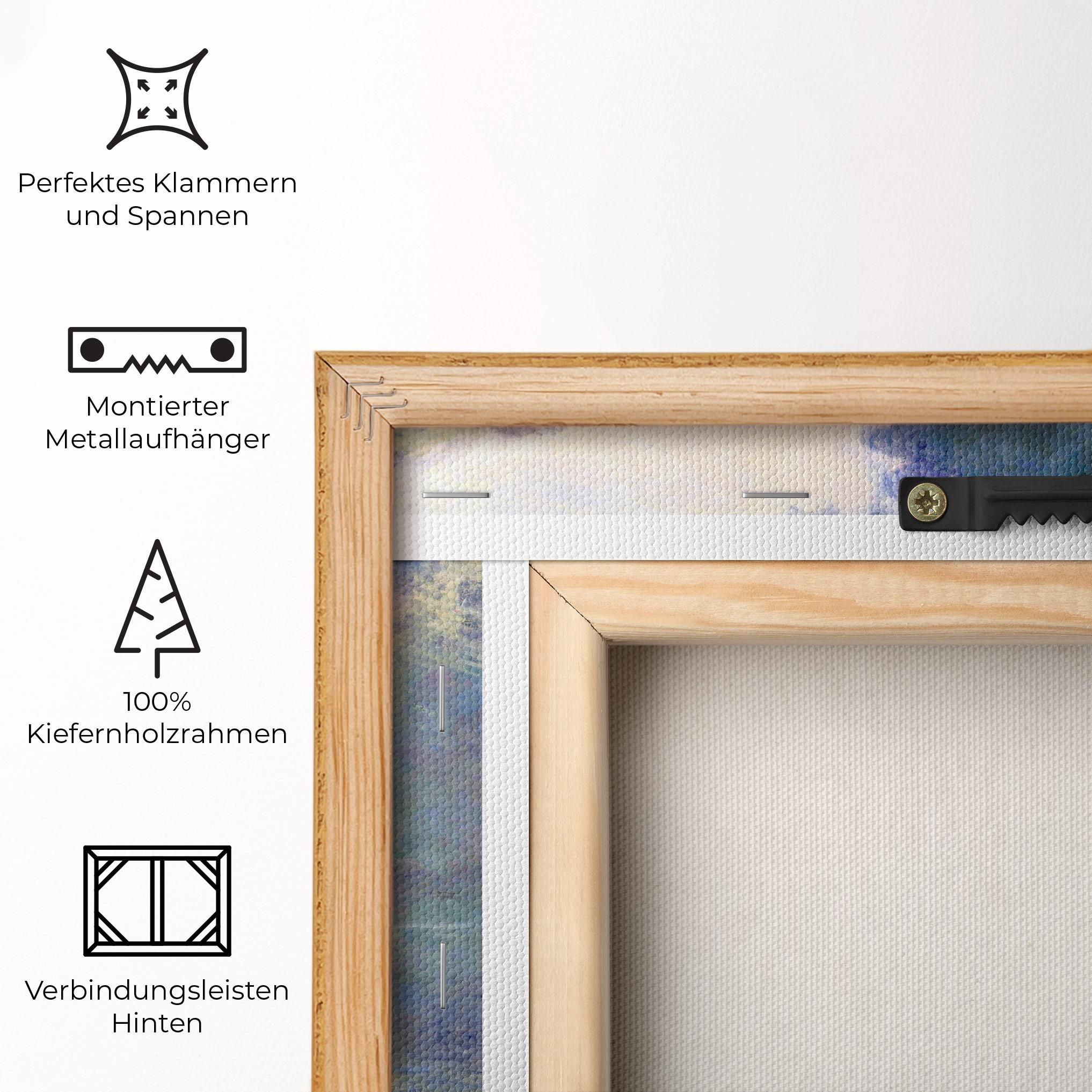 Leinwandbild Near Giverny mockup 5