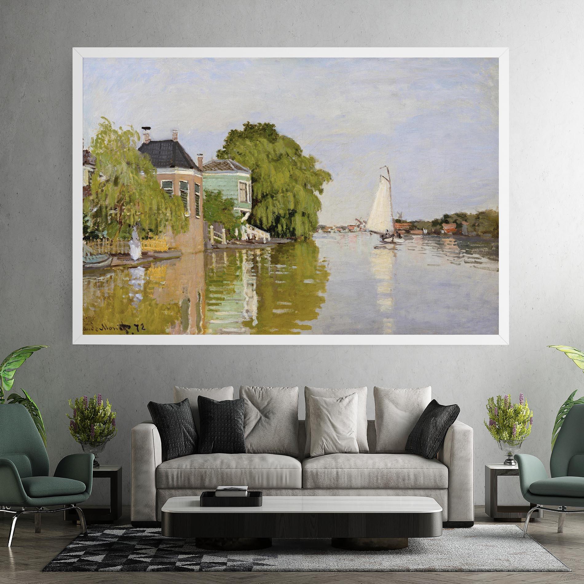 Leinwandbild Houses On The Achterzaan mockup 7