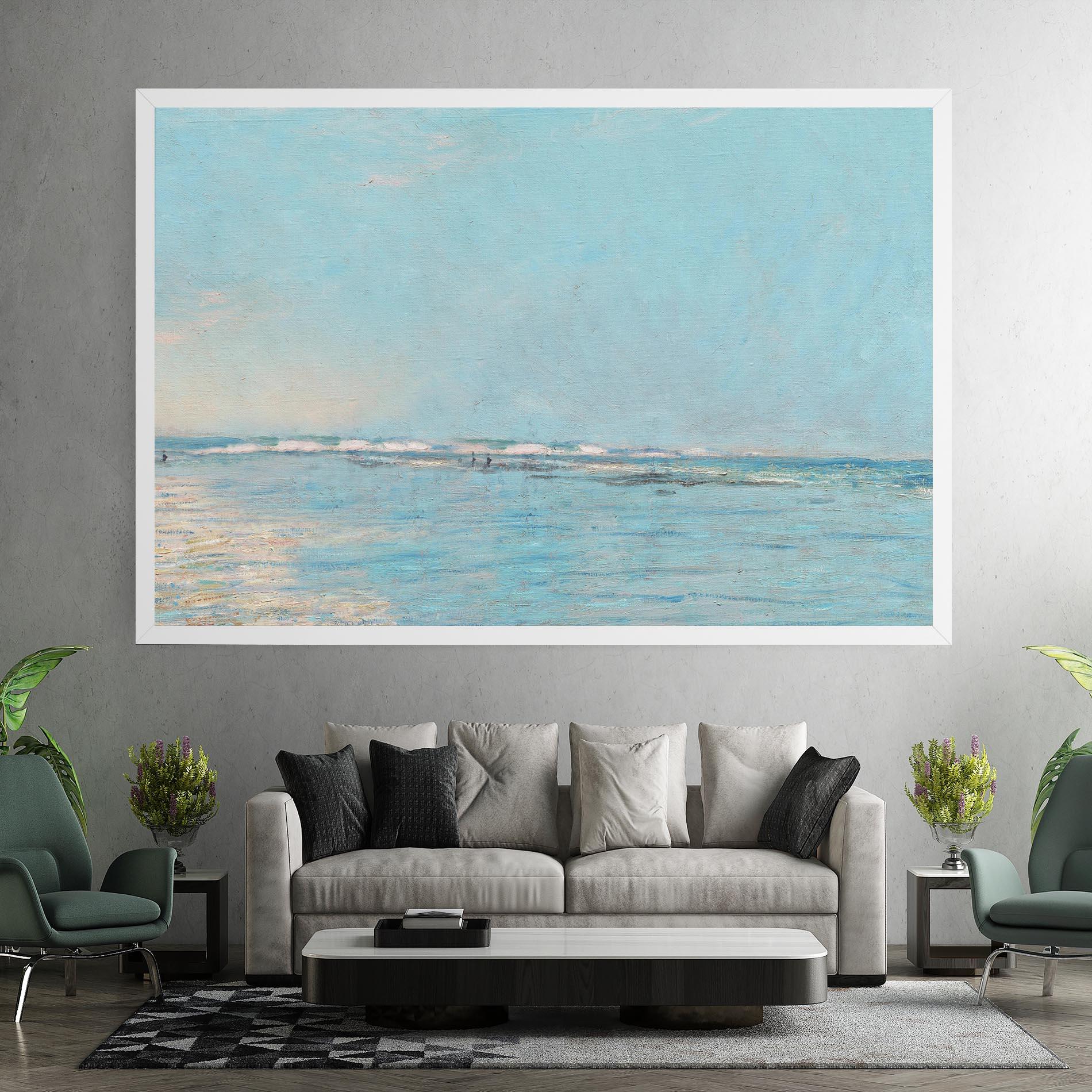 Leinwandbild Monet's Beach mockup 7
