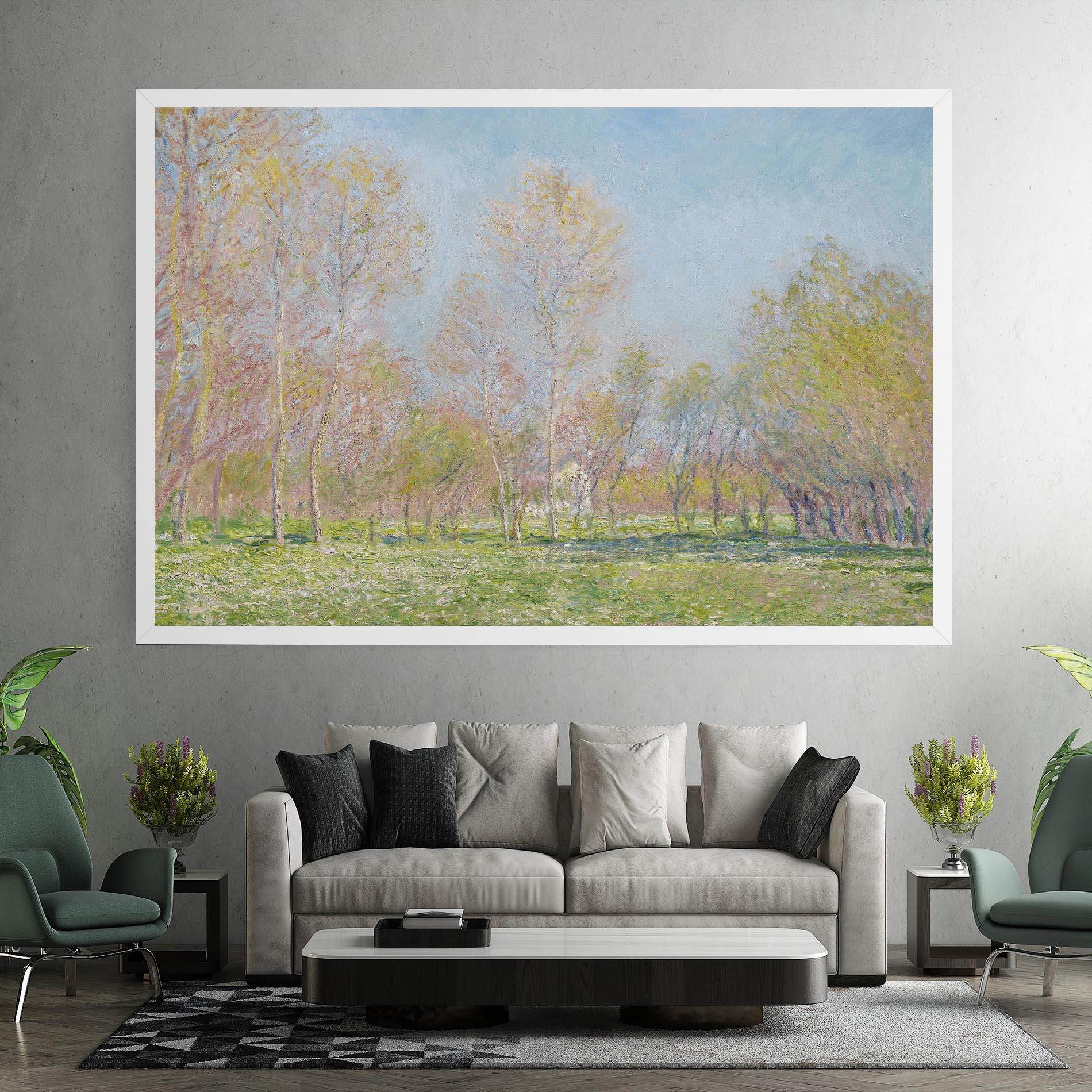 Leinwandbild Spring In Giverny mockup 7