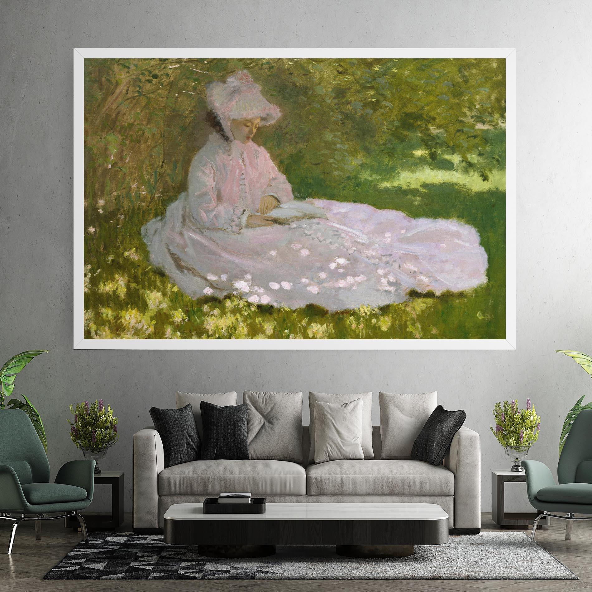 Leinwandbild Springtime mockup 7