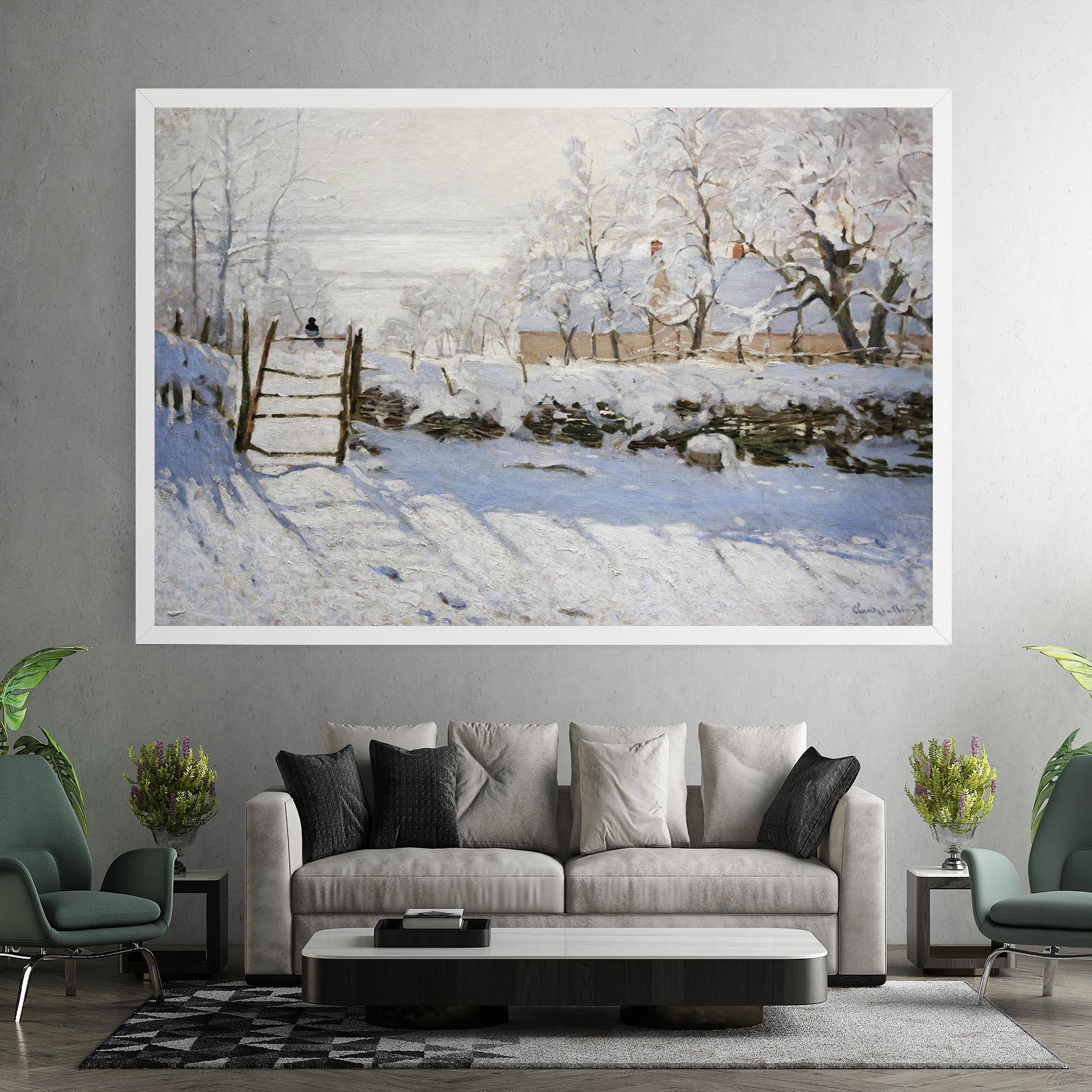 Leinwandbild The Magpie mockup 7