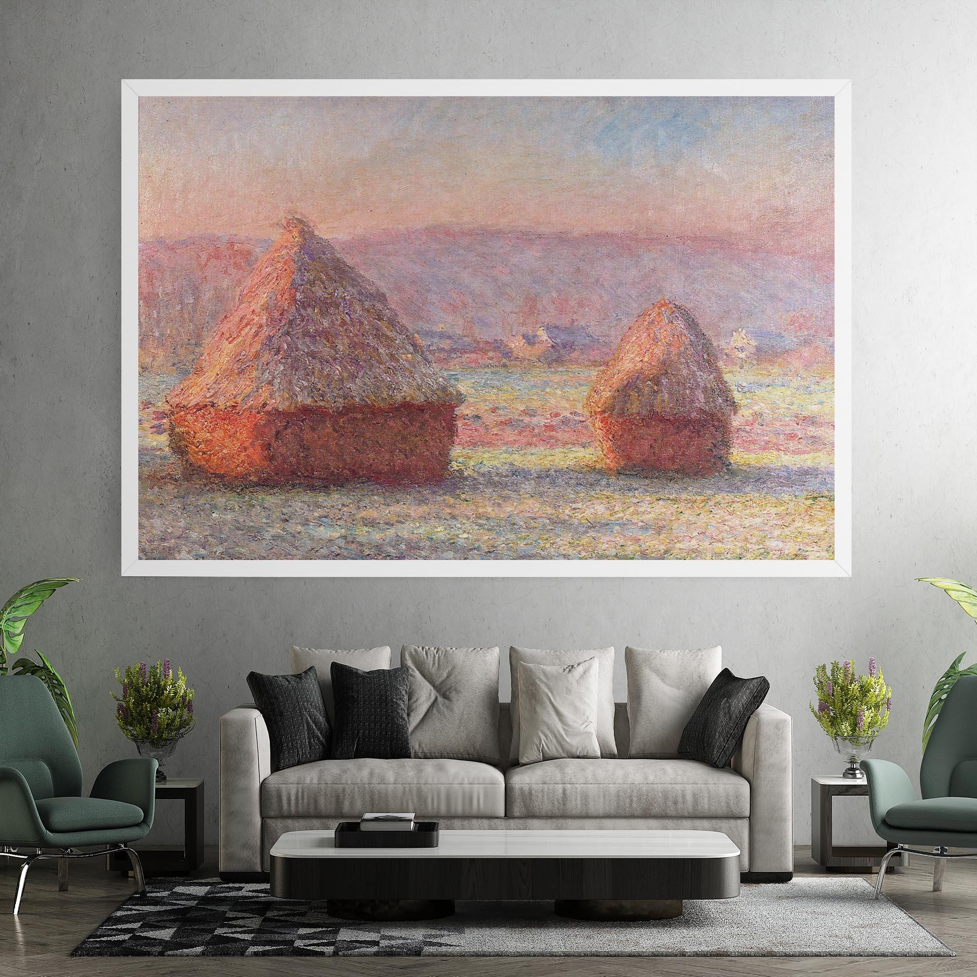 Leinwandbild White Frost mockup 7