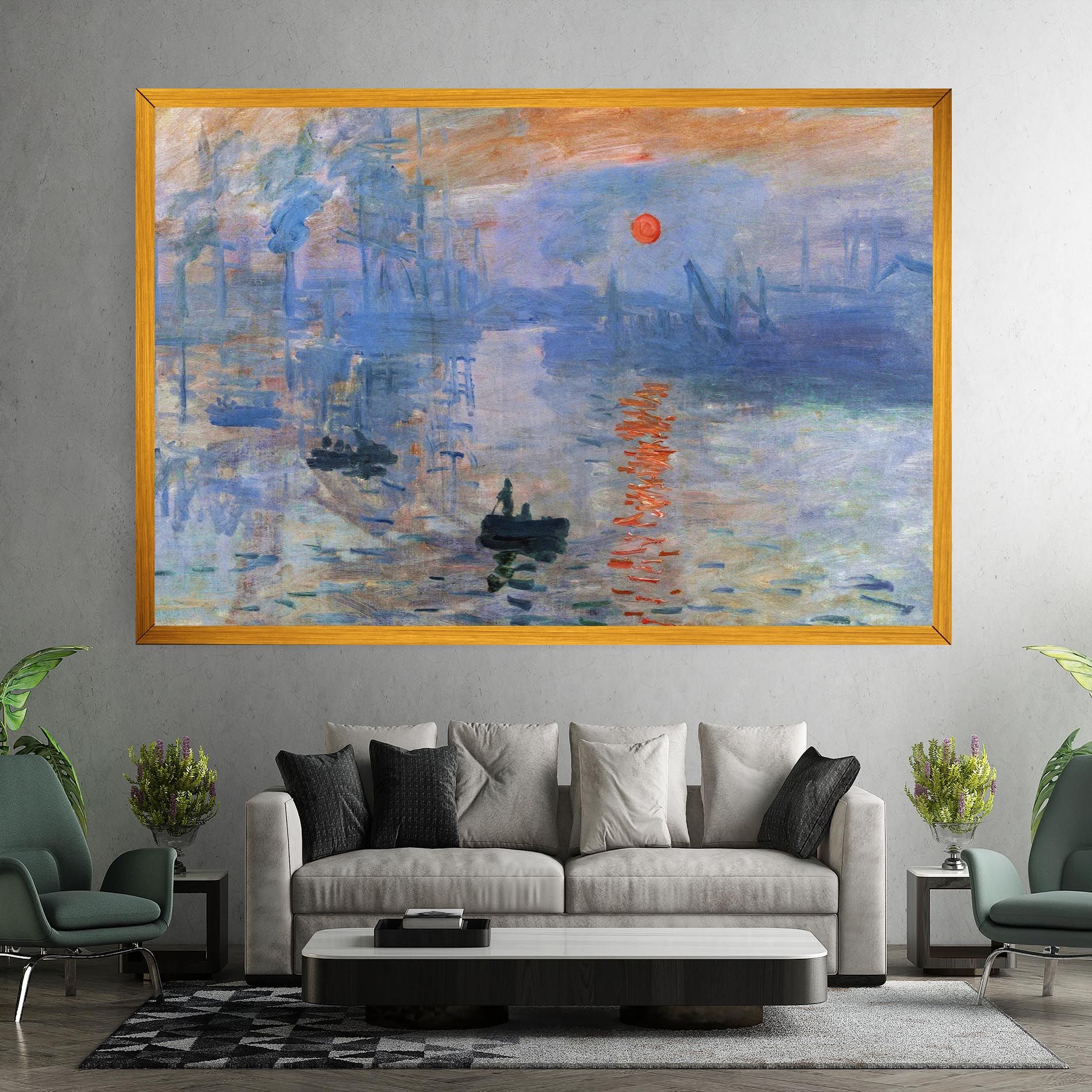 Monet Impressionist mockup 7