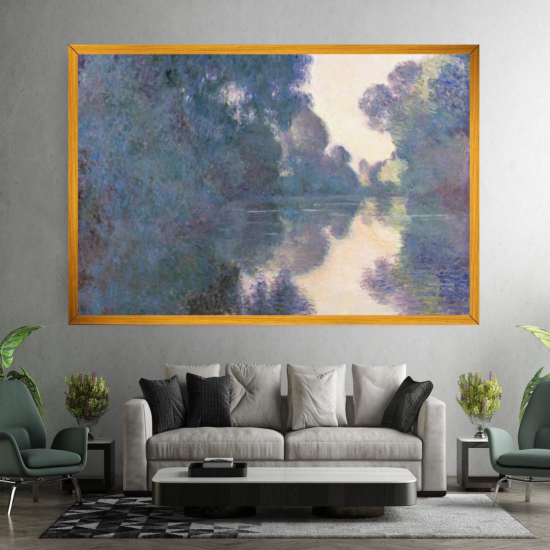 Leinwandbild Near Giverny mockup 7