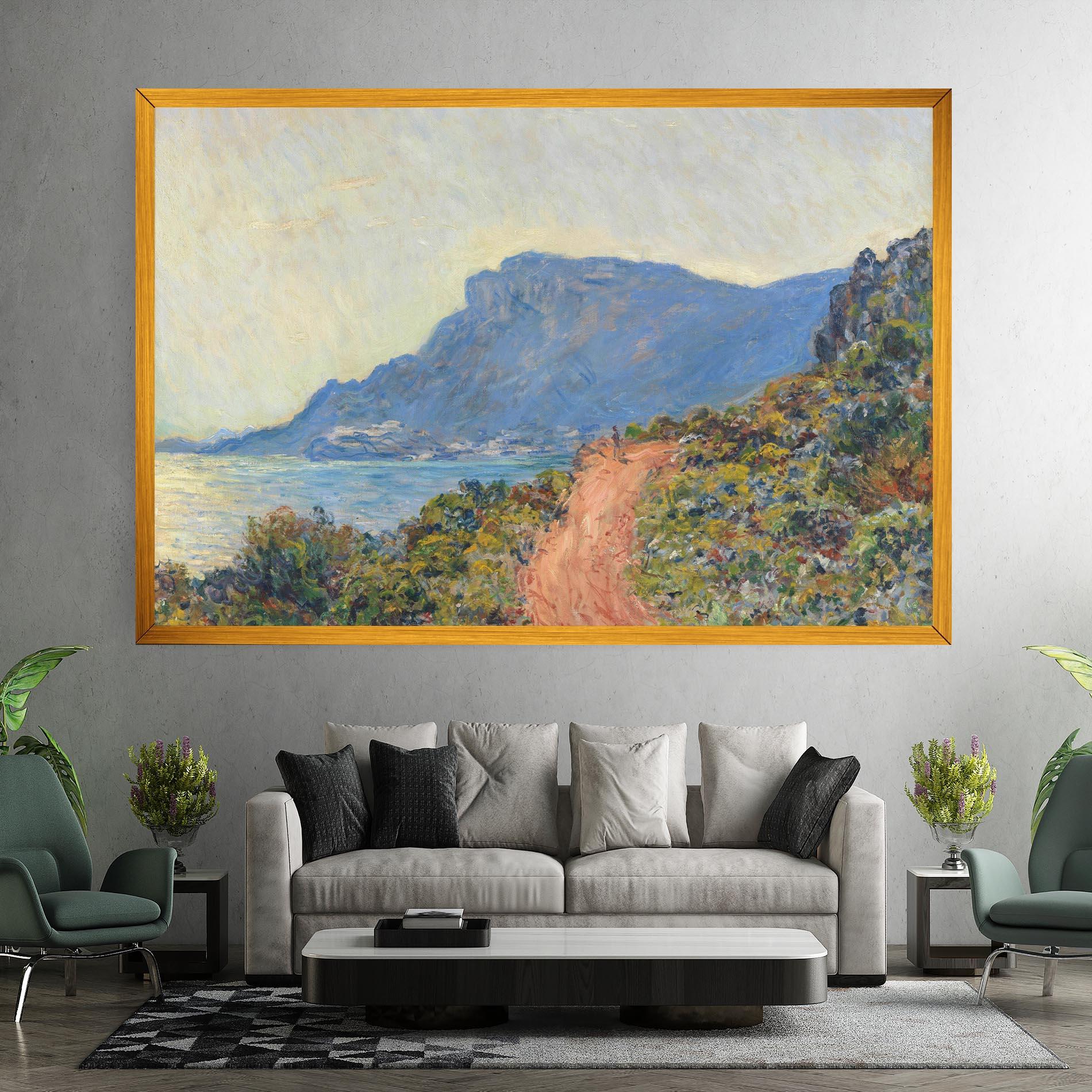 Leinwandbild Near Monaco mockup 7