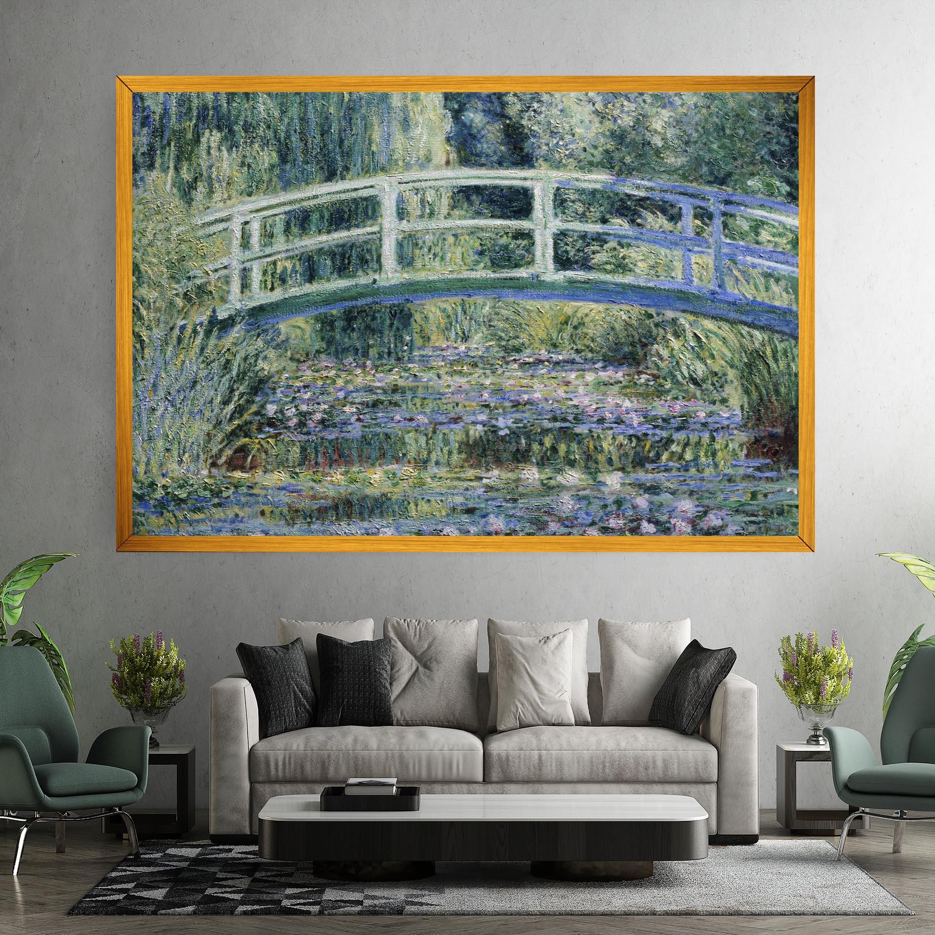 Leinwandbild Water Lilies mockup 7