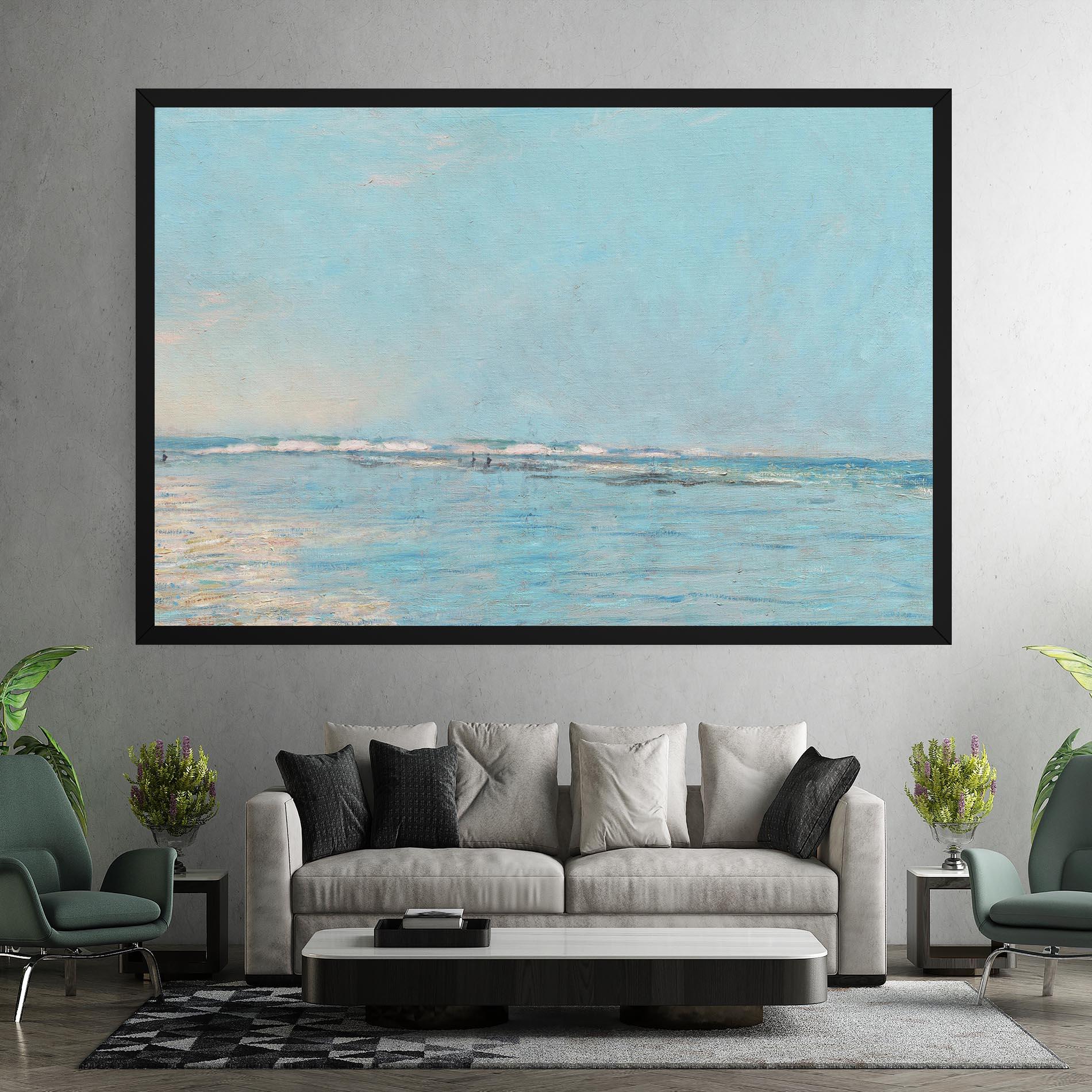 Leinwandbild Monet's Beach mockup 7