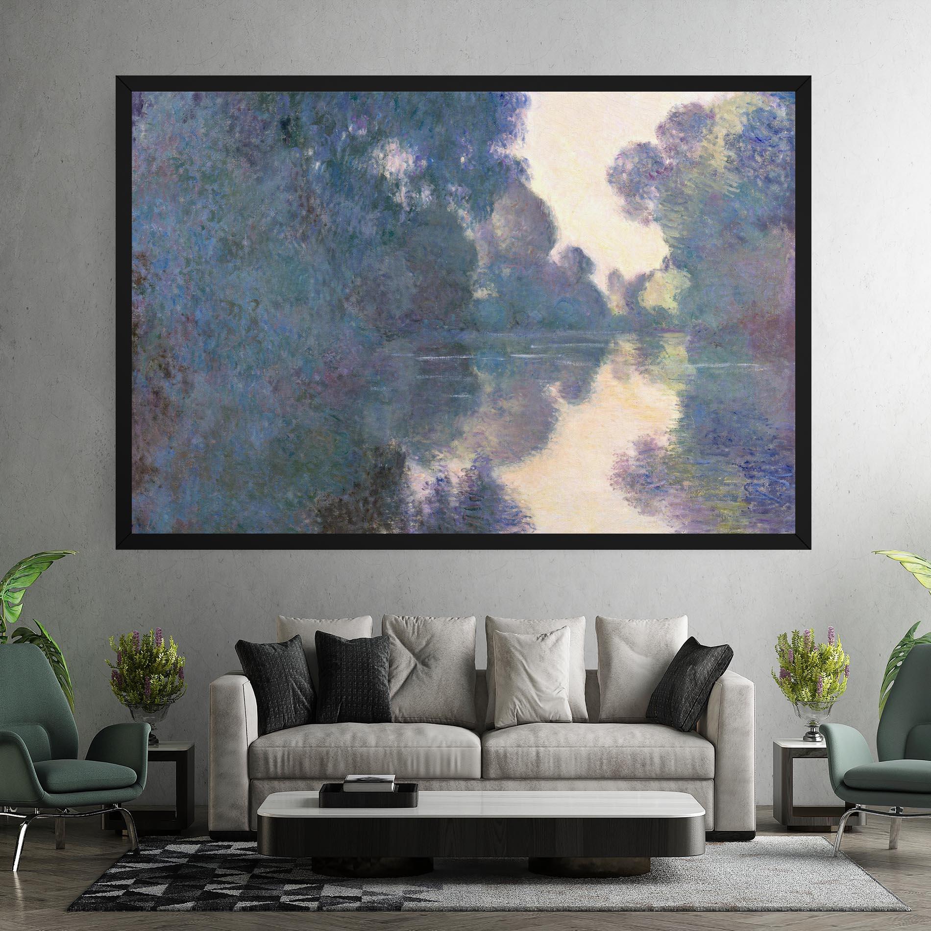 Leinwandbild Near Giverny mockup 7
