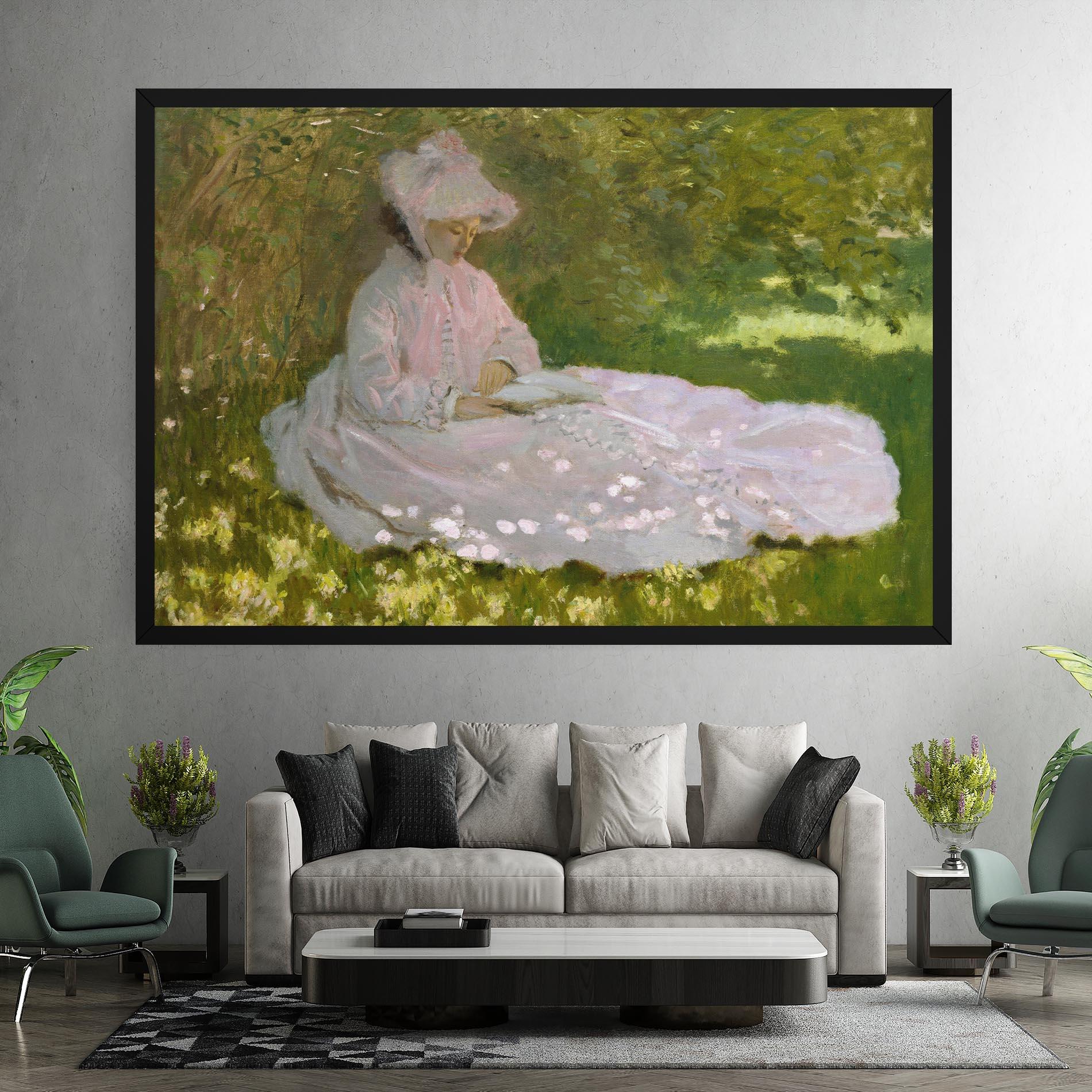 Leinwandbild Springtime mockup 7