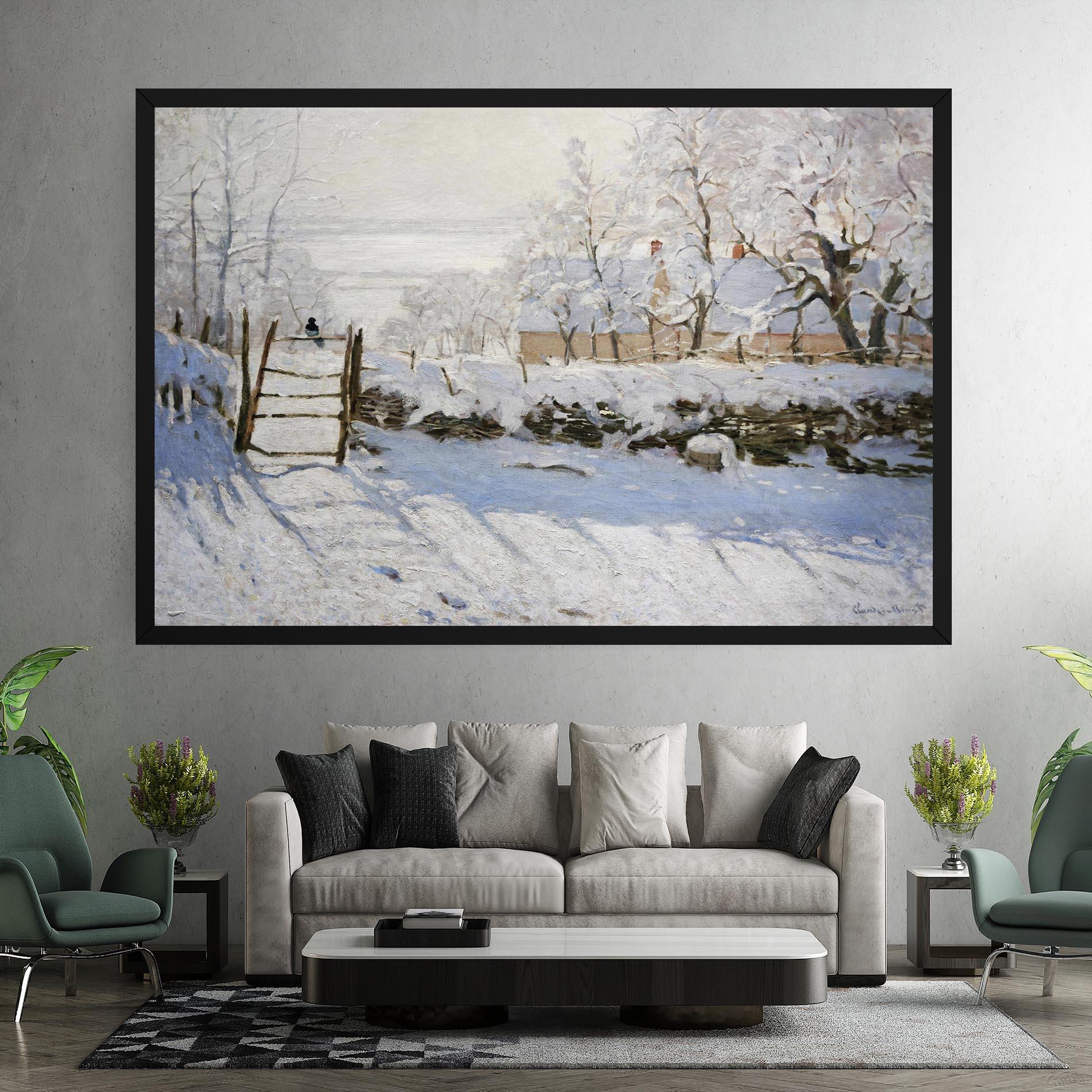 Leinwandbild The Magpie mockup 7